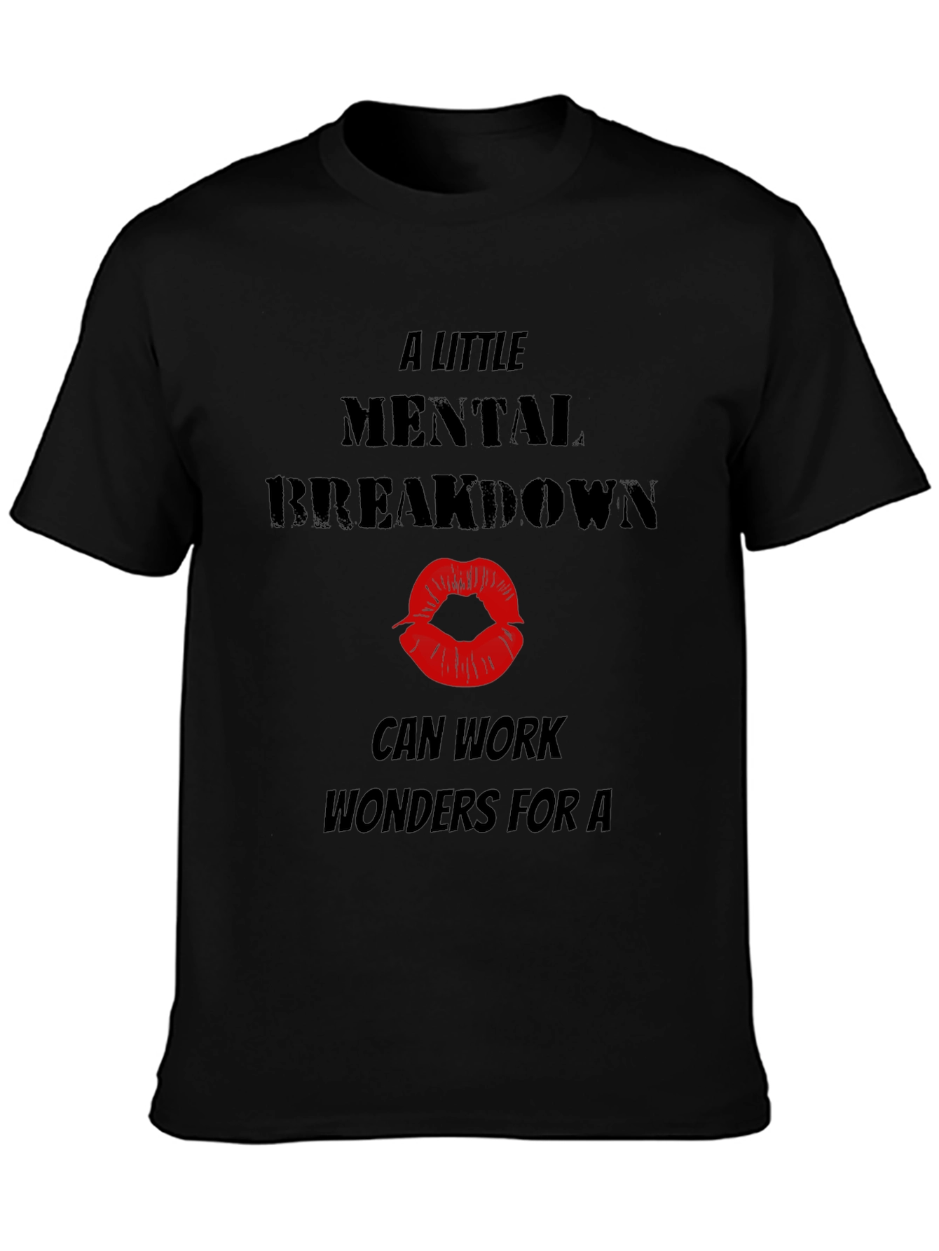 Mental Breakdown T-Shirt - Quirky Graphic Tee
