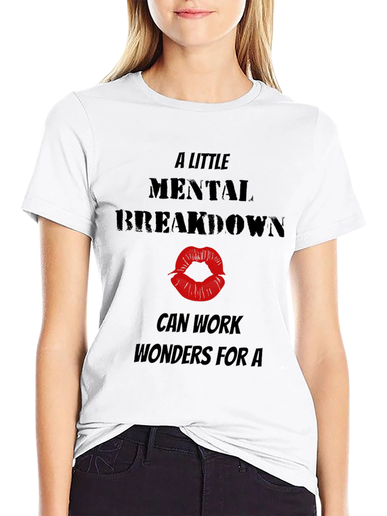 Mental Breakdown T-Shirt - Quirky Graphic Tee