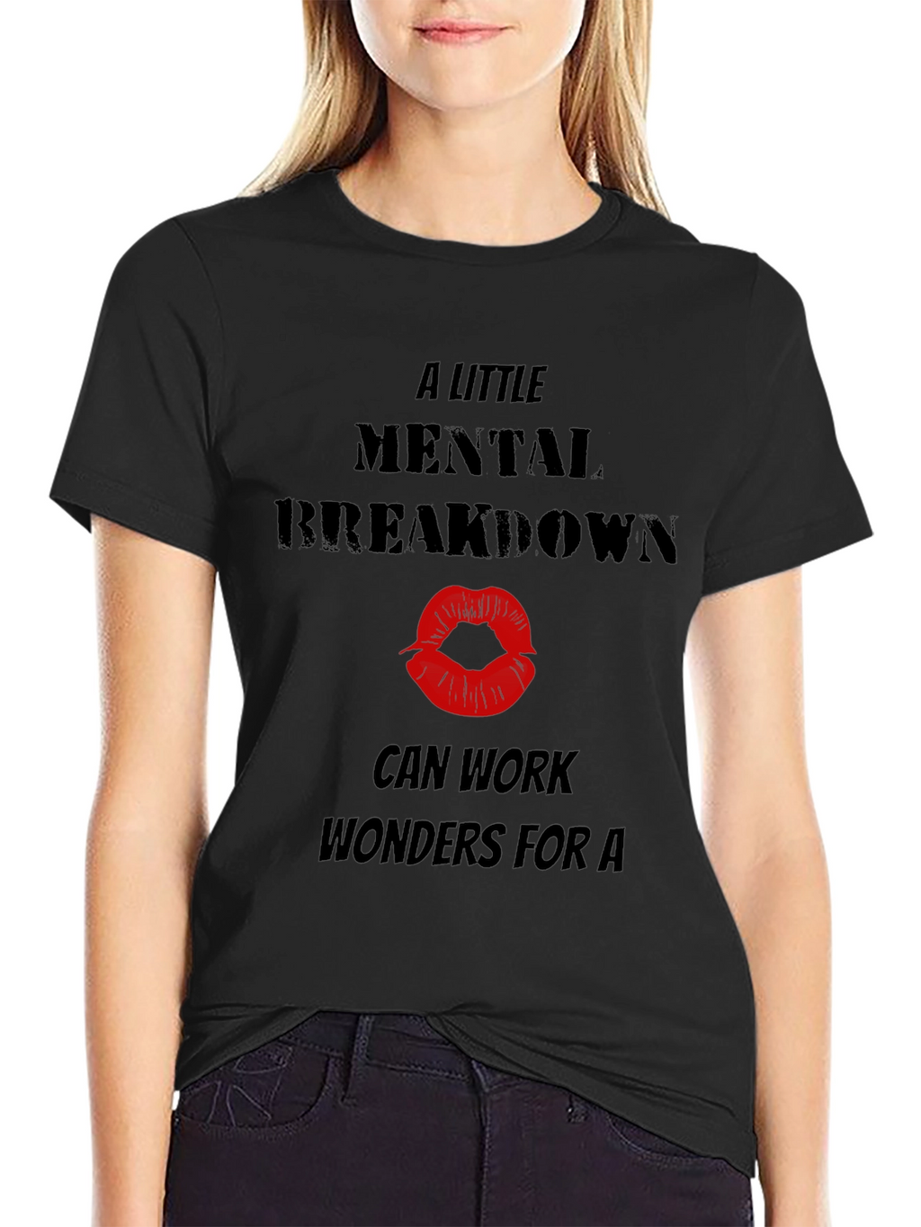 Mental Breakdown T-Shirt - Quirky Graphic Tee