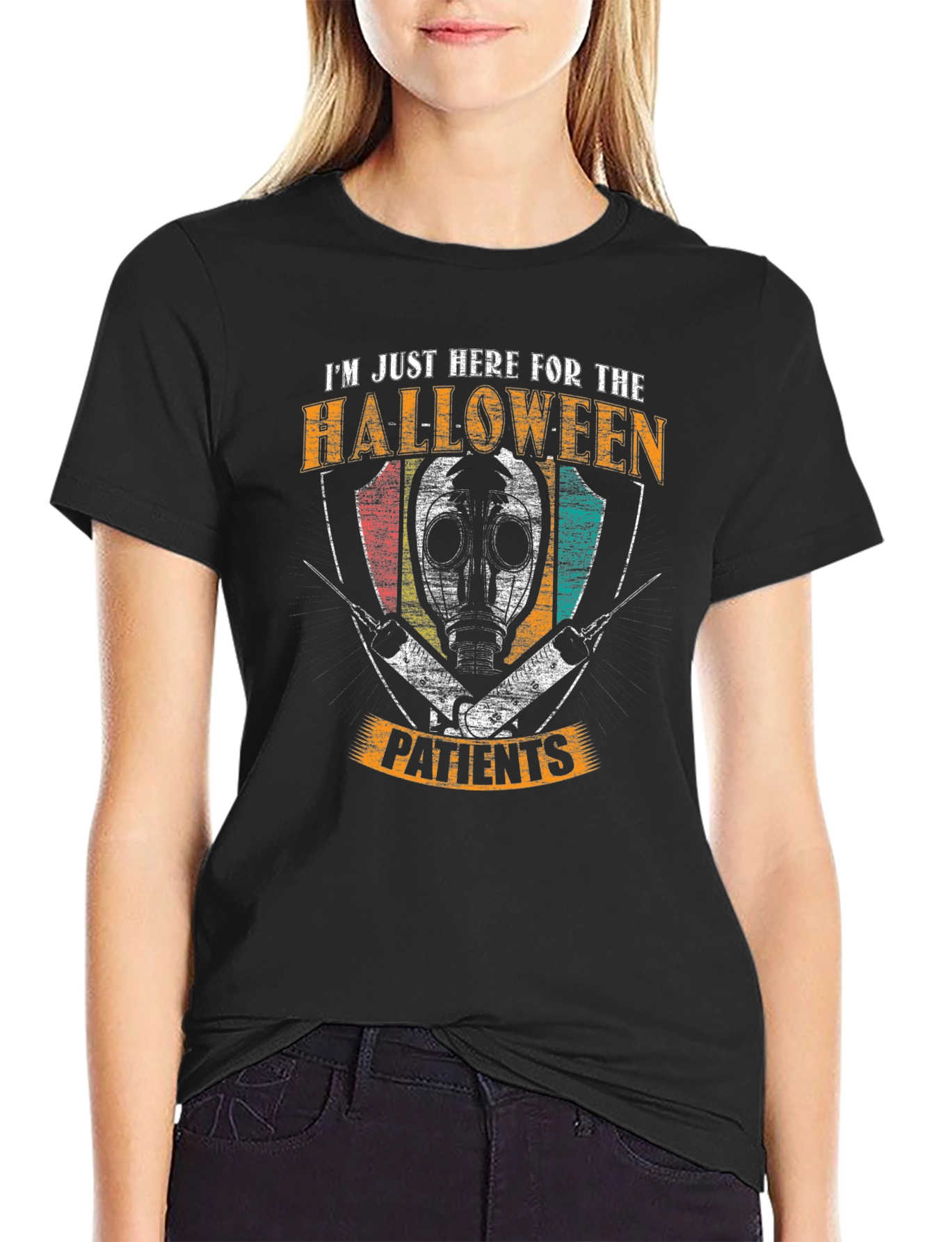 Halloween Doctor T-Shirt - Im Just Here for the Patients