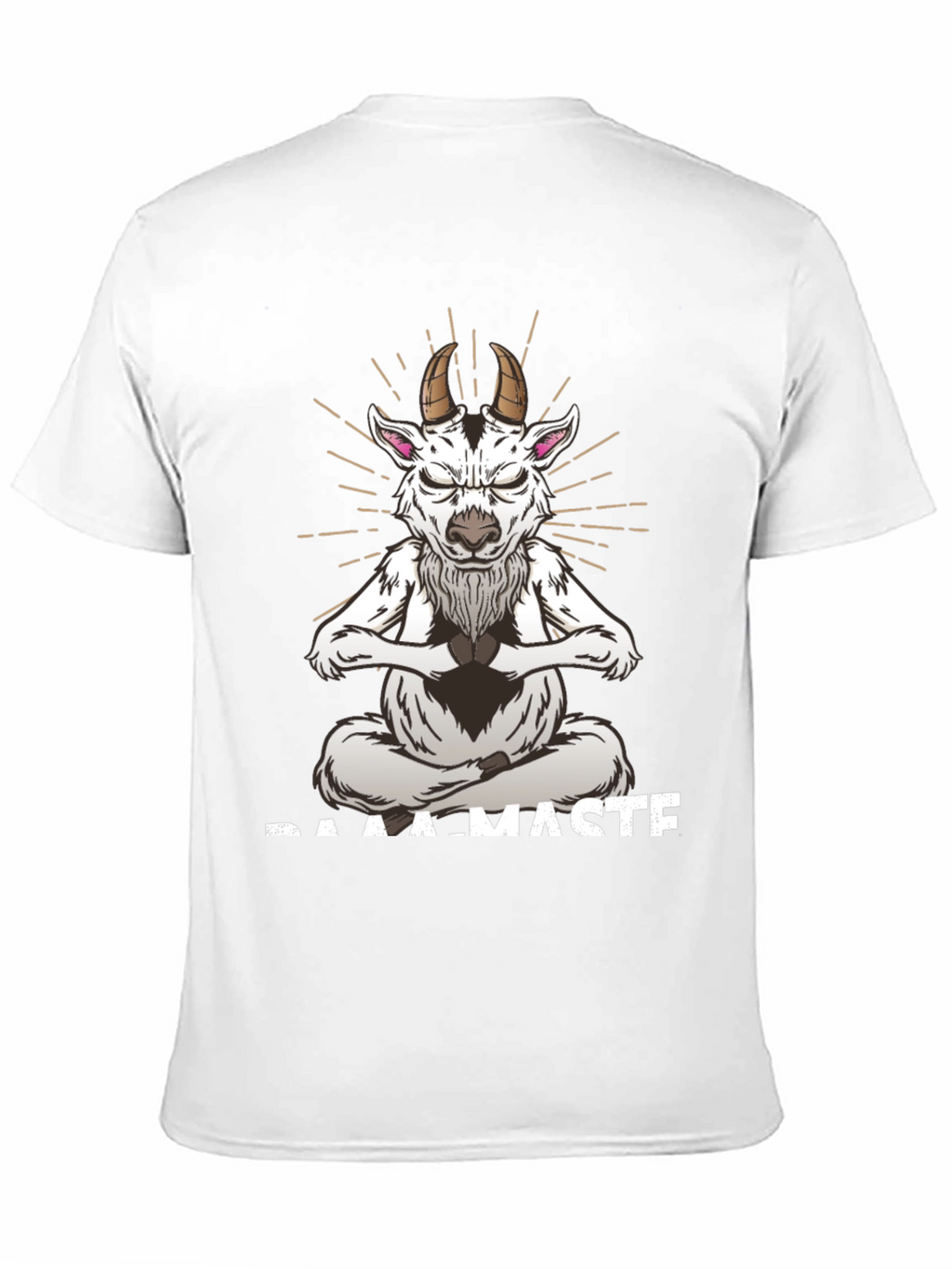 Baamaste Meditation Goat T-Shirt