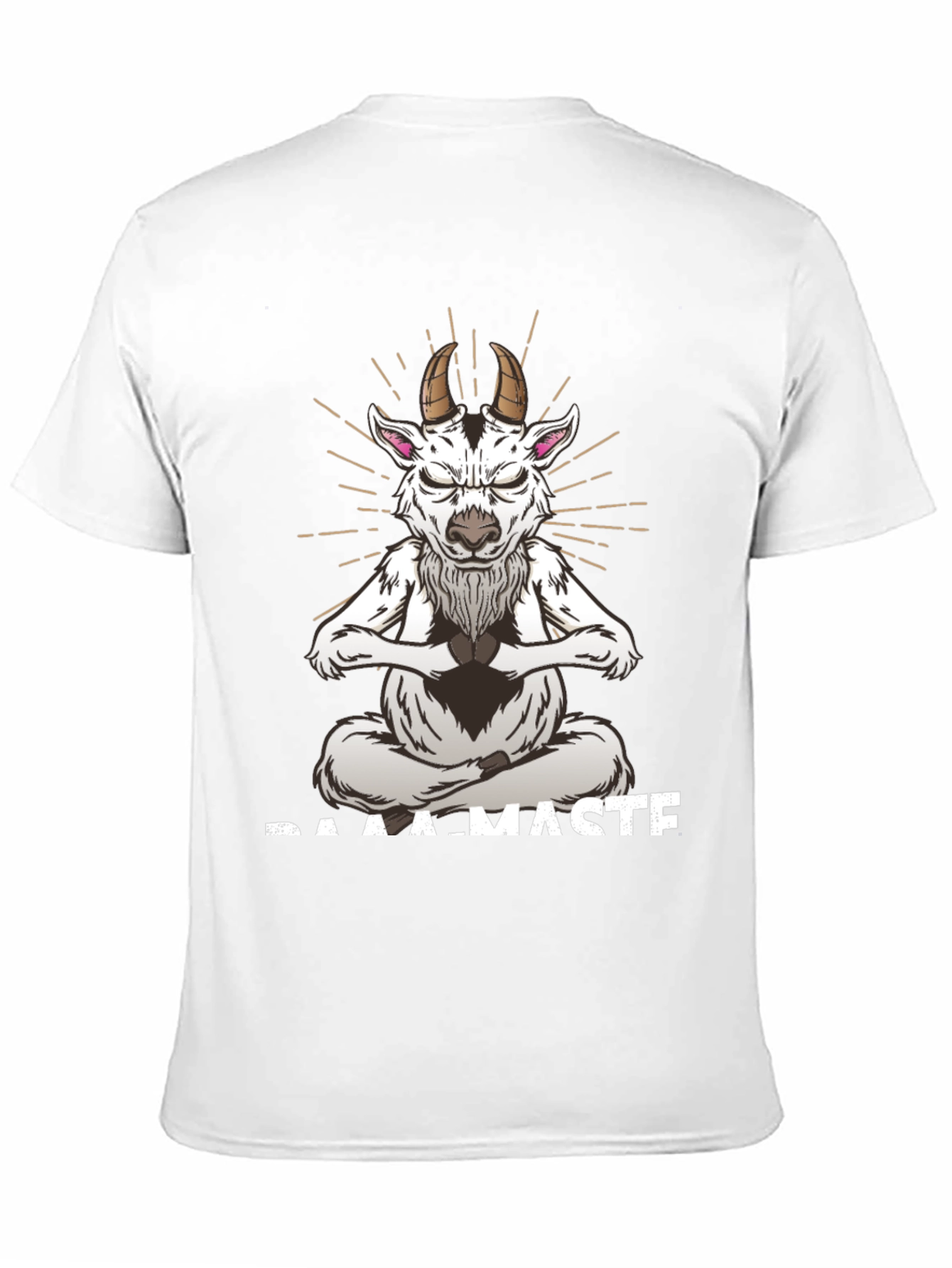 Baamaste Meditation Goat T-Shirt