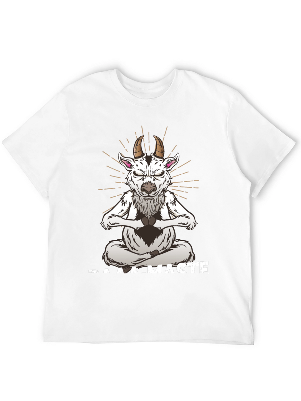 Baamaste Meditation Goat T-Shirt