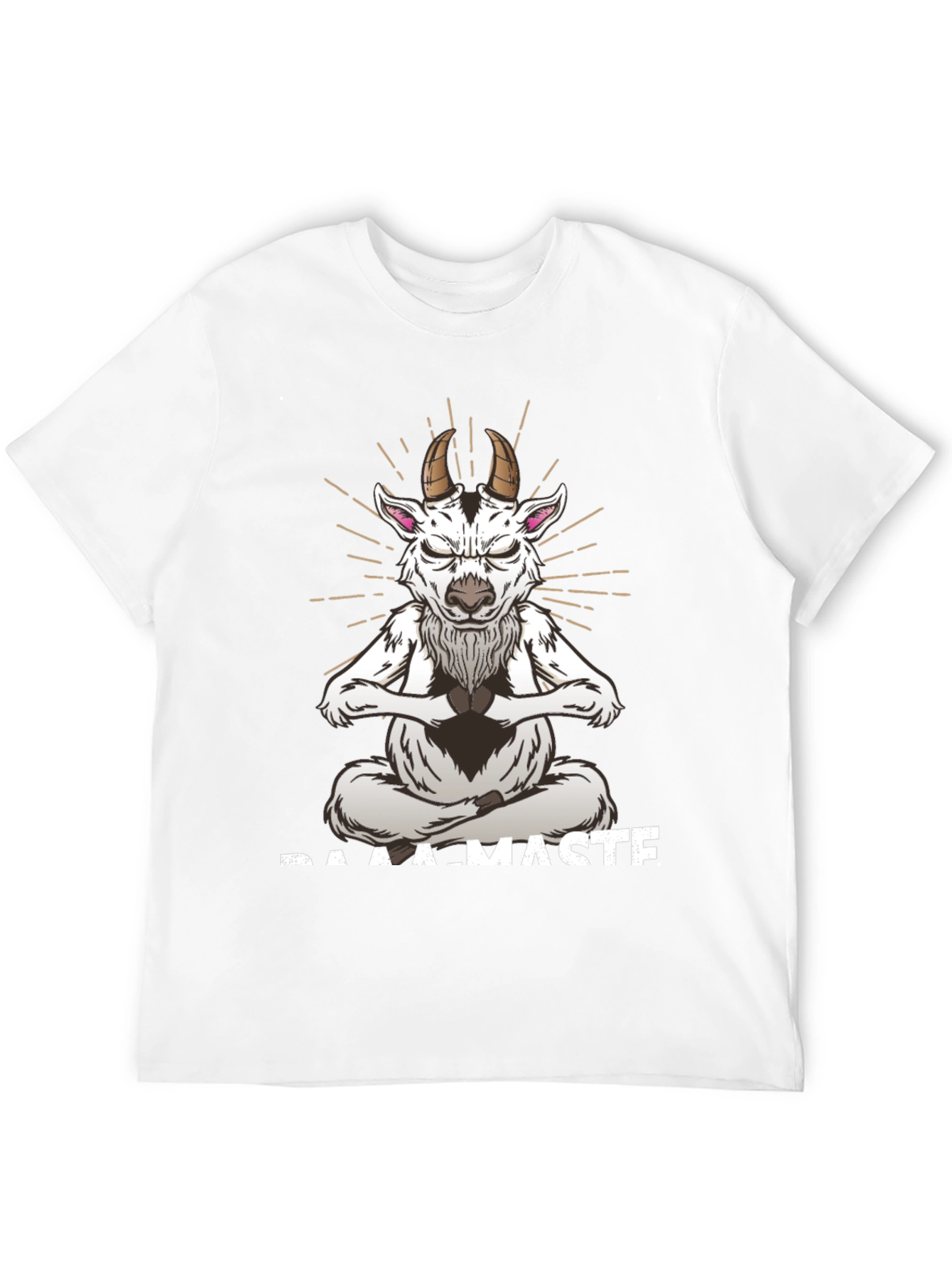 Baamaste Meditation Goat T-Shirt