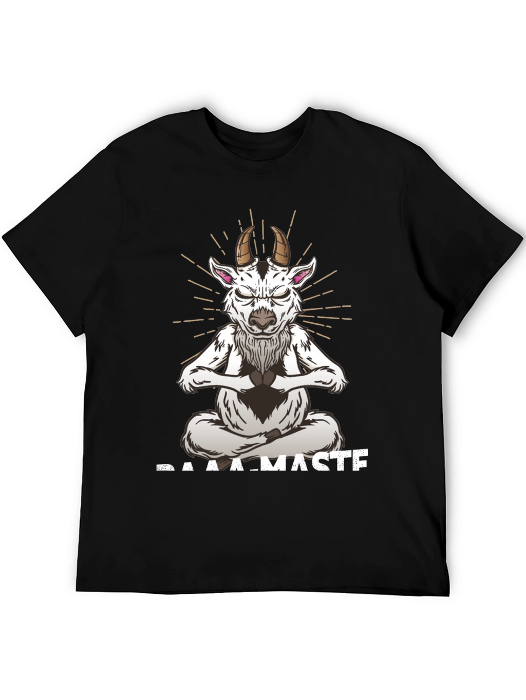 Baamaste Meditation Goat T-Shirt