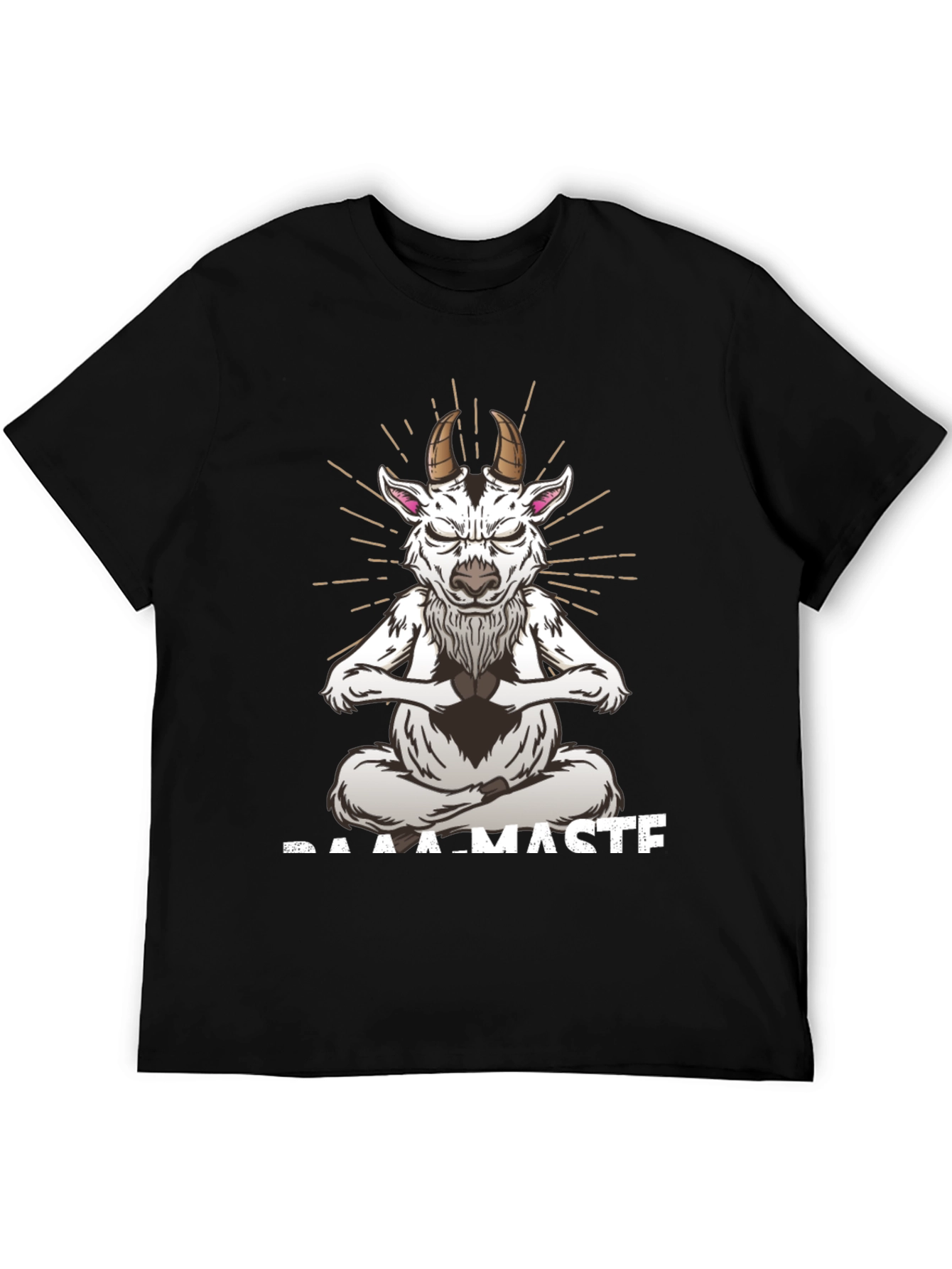 Baamaste Meditation Goat T-Shirt