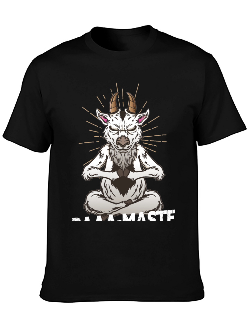 Baamaste Meditation Goat T-Shirt