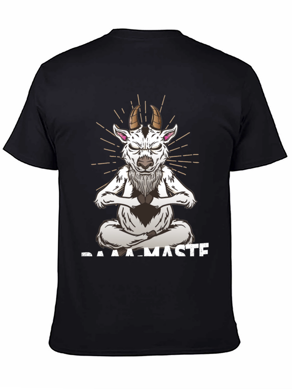 Baamaste Meditation Goat T-Shirt