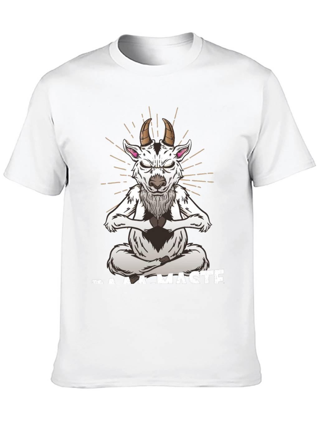 Baamaste Meditation Goat T-Shirt
