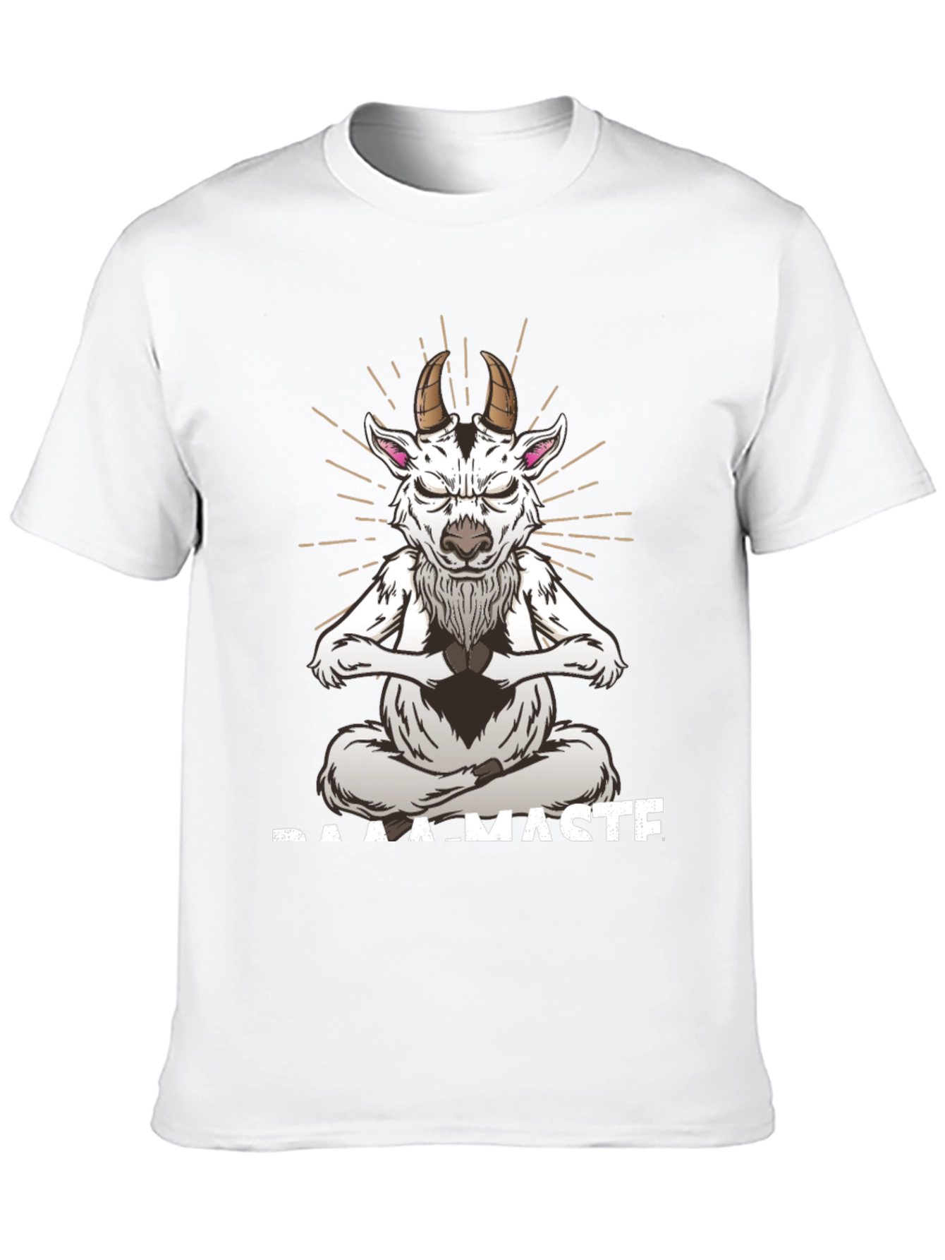 Baamaste Meditation Goat T-Shirt