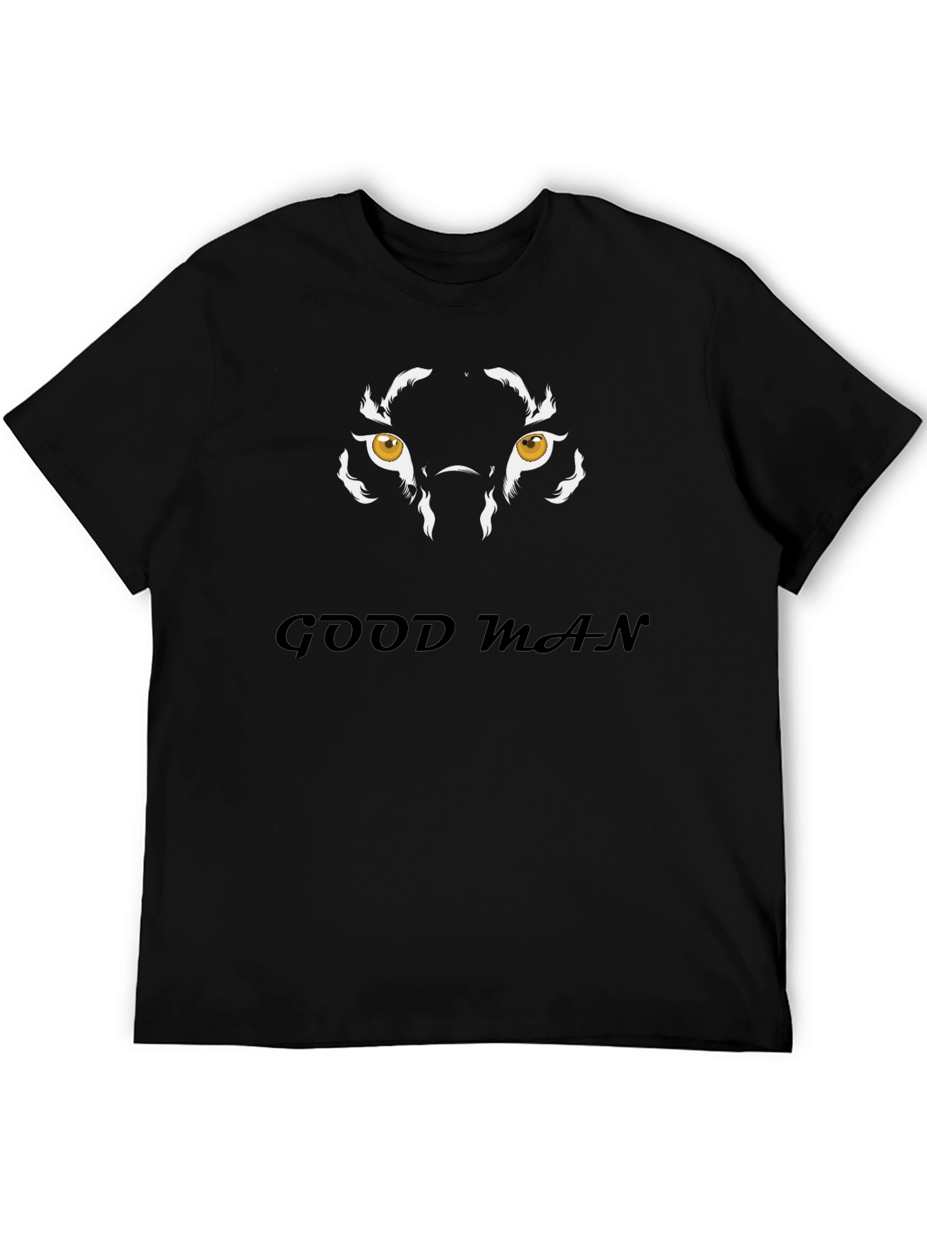 Good Man Graphic Tee - Tiger Eyes Design