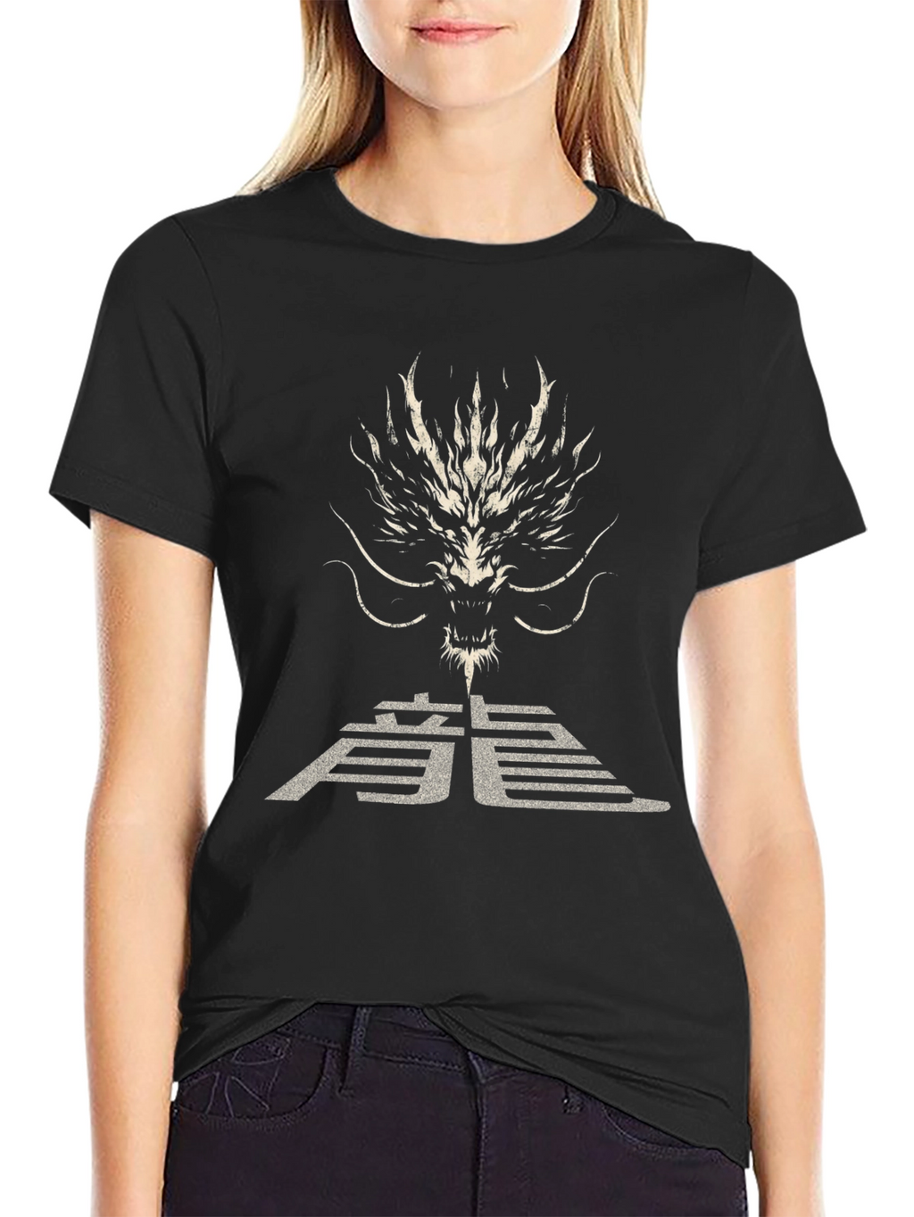 Dragon Graphic Black T-Shirt