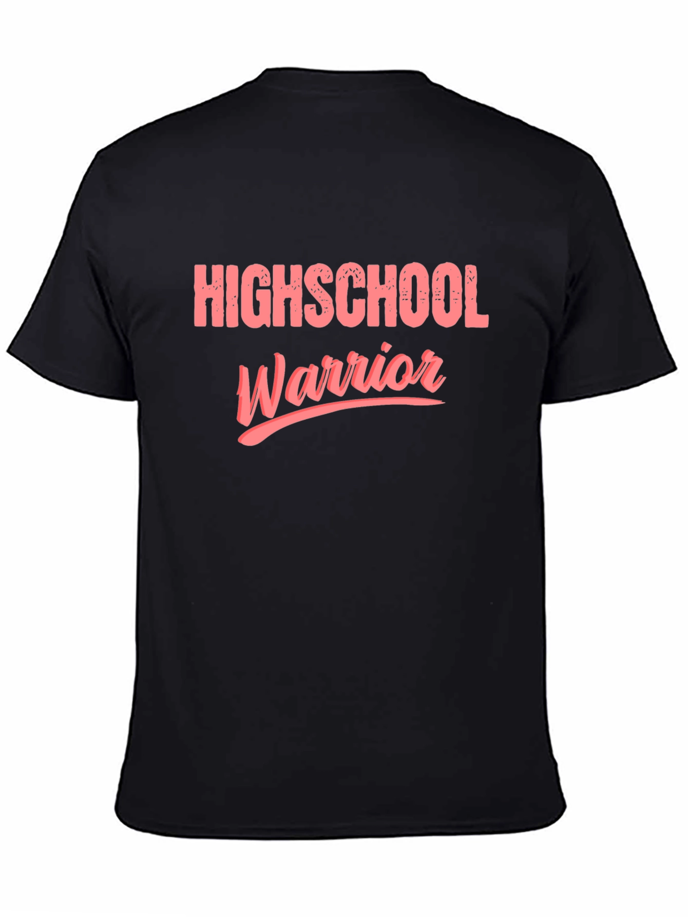 Highschool Warrior Black Graphic Tee