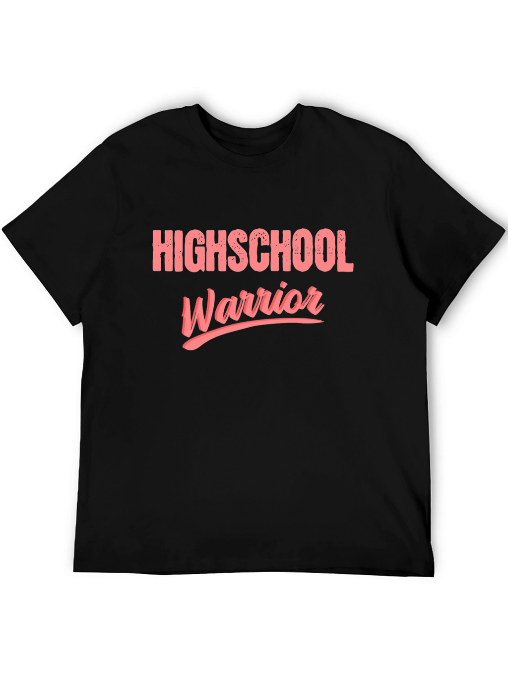 Highschool Warrior Black Graphic Tee