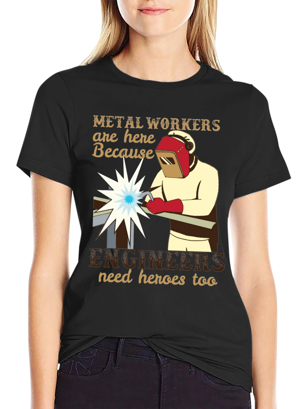 Metal Workers/Engineers Hero T-Shirt