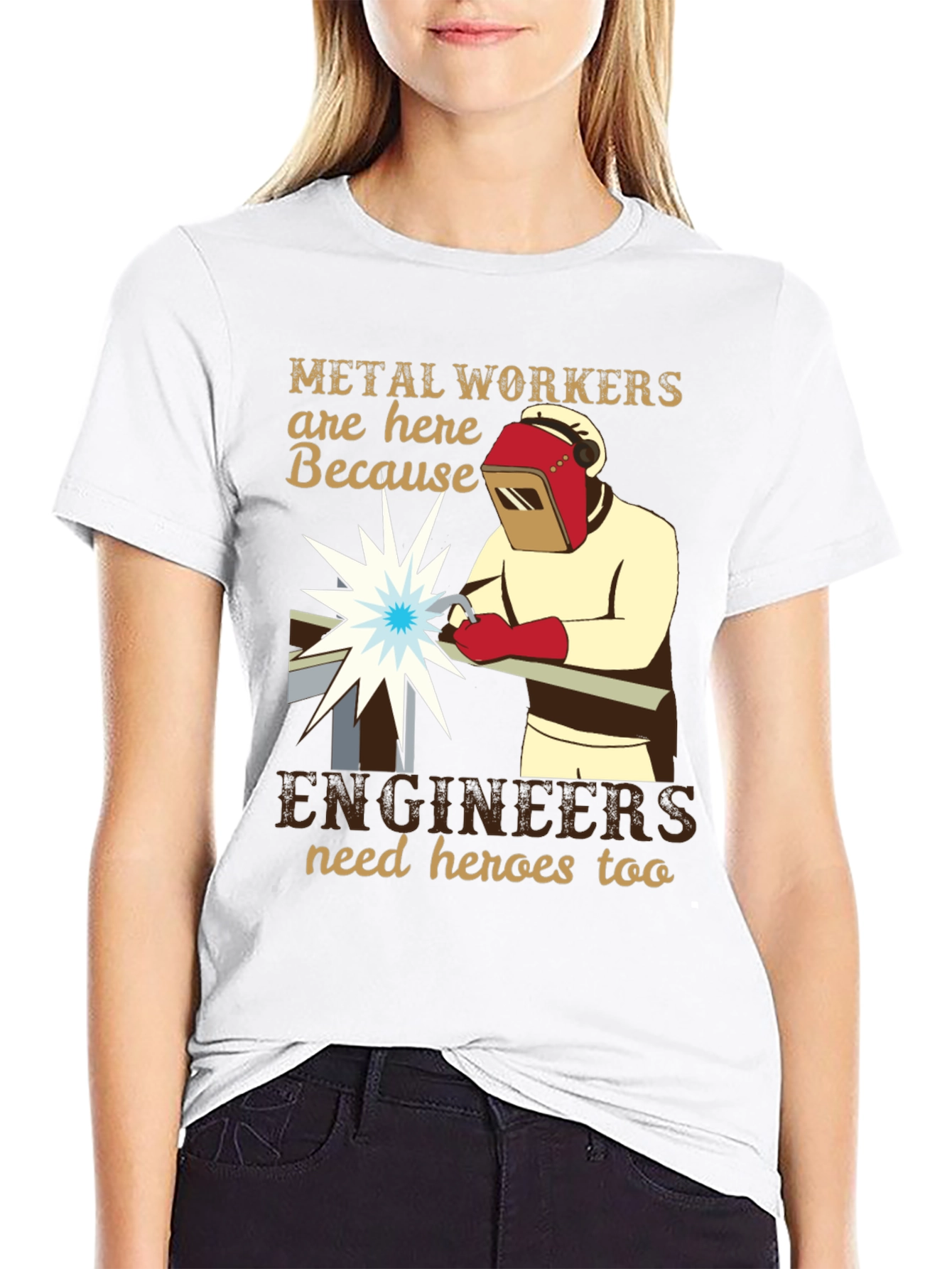 Metal Workers/Engineers Hero T-Shirt