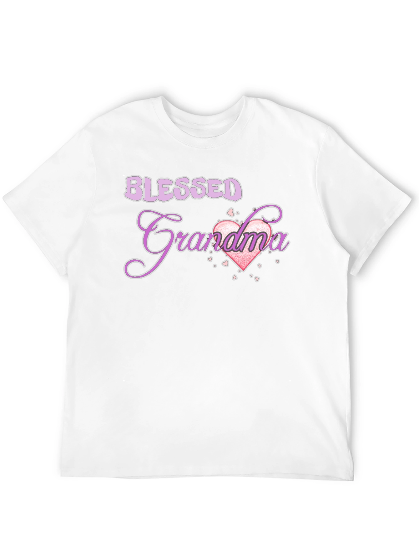 Blessed Grandma T-Shirt - Black Cotton Tee
