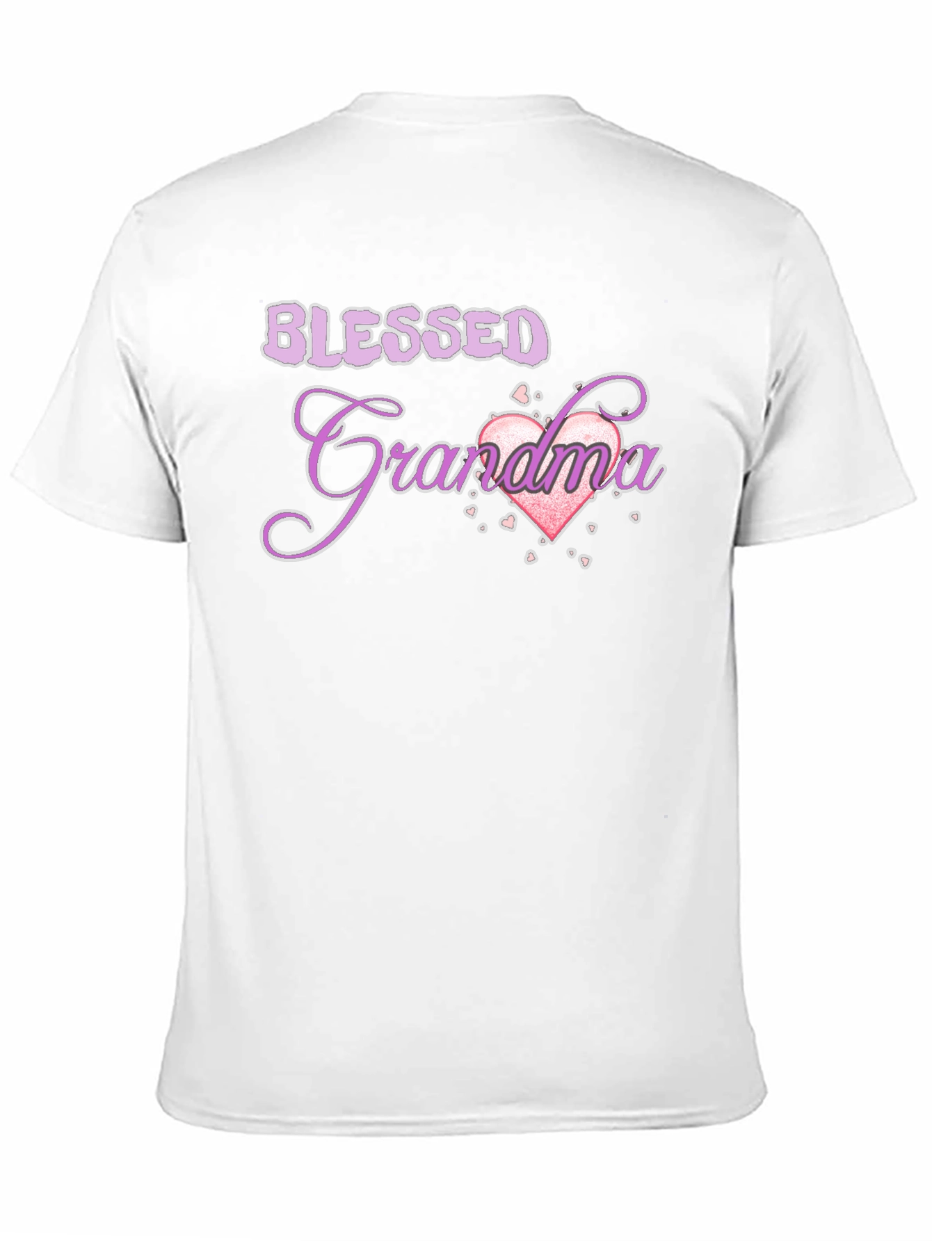 Blessed Grandma T-Shirt - Black Cotton Tee
