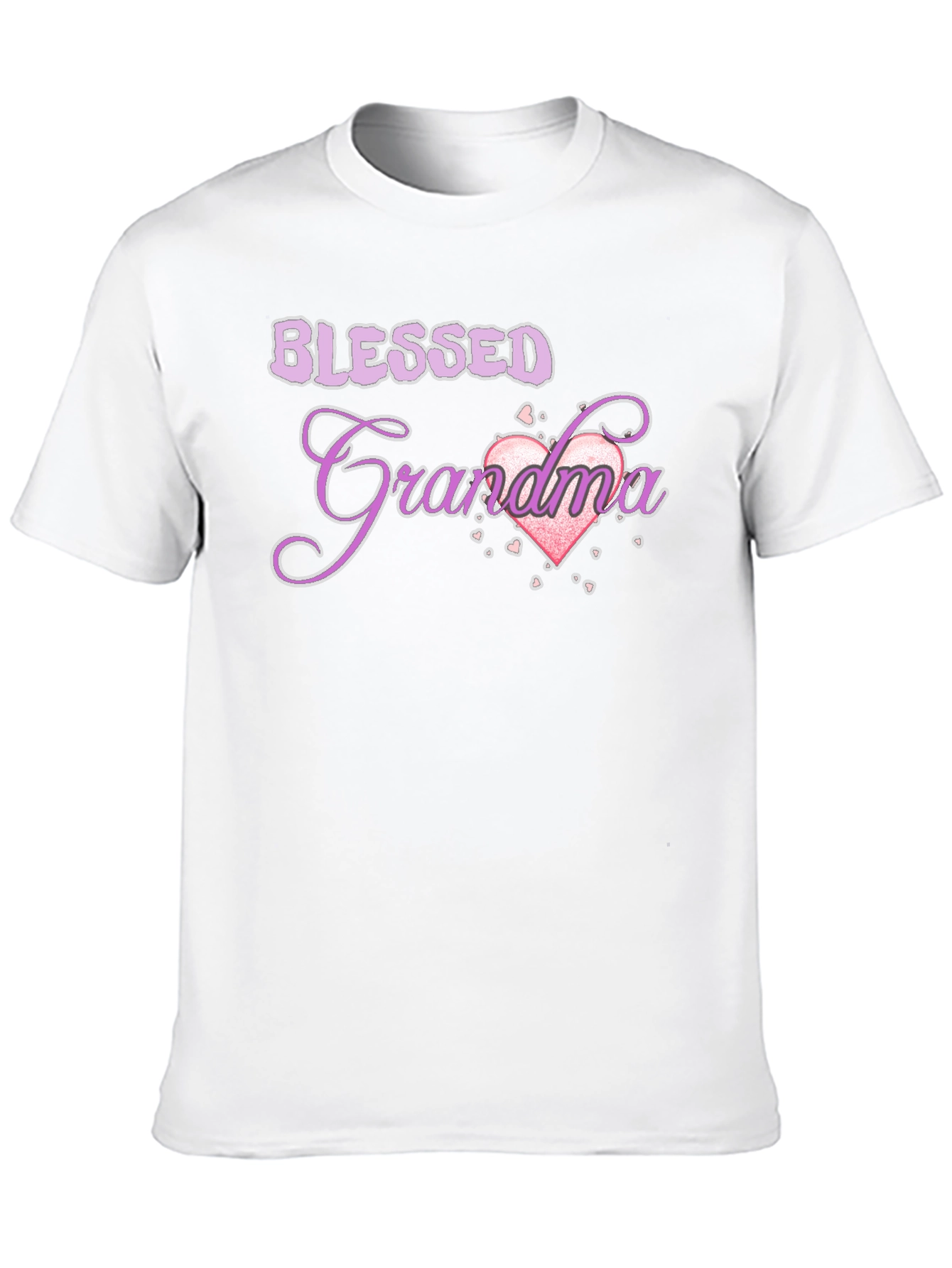 Blessed Grandma T-Shirt - Black Cotton Tee
