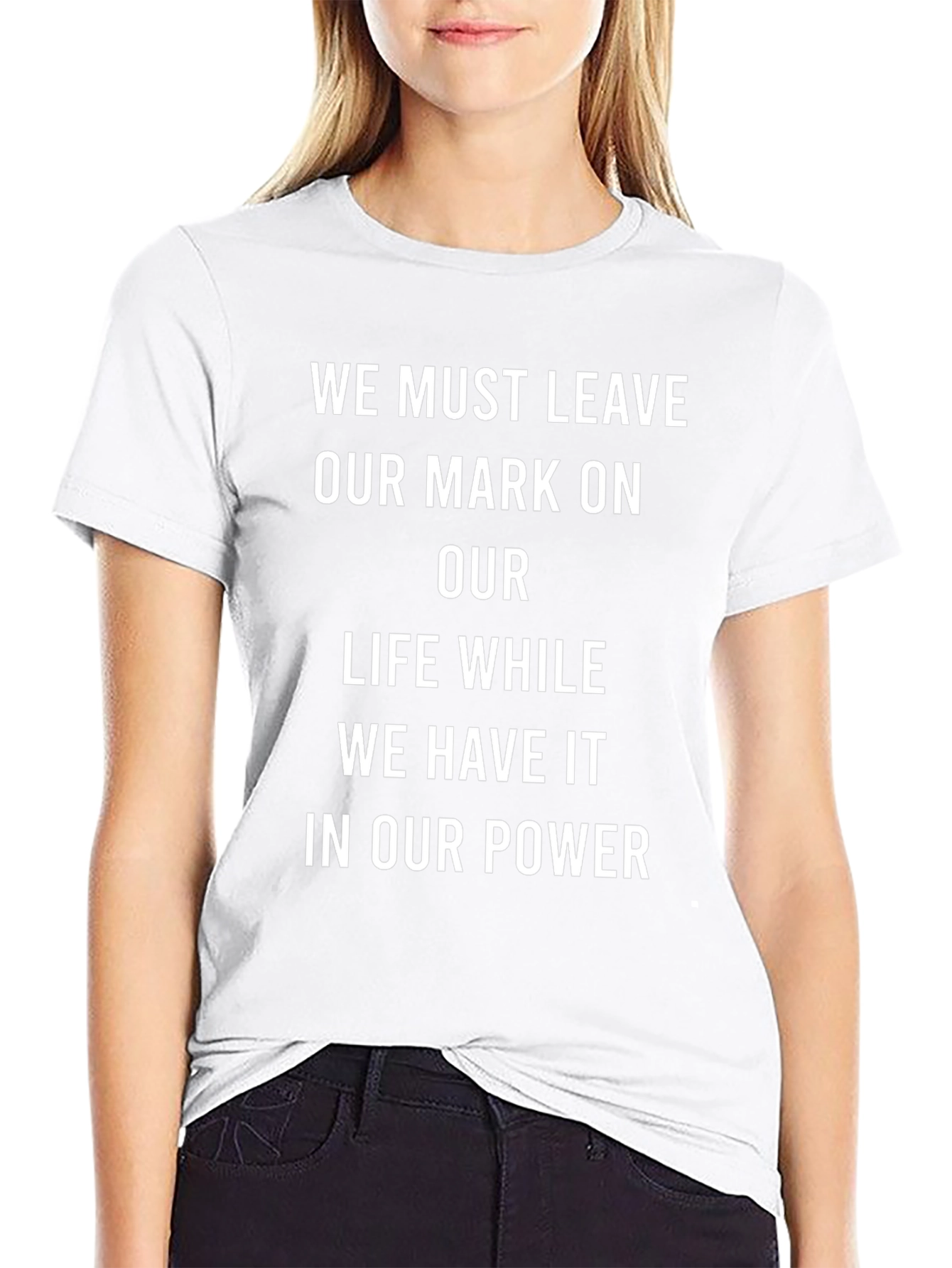 Motivational Quote T-Shirt - Leave Your Mark