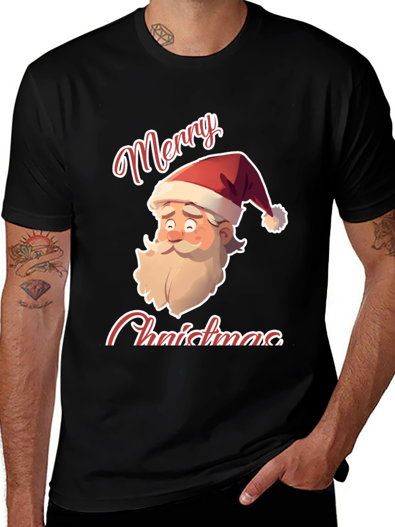 Merry Christmas Santa Tee