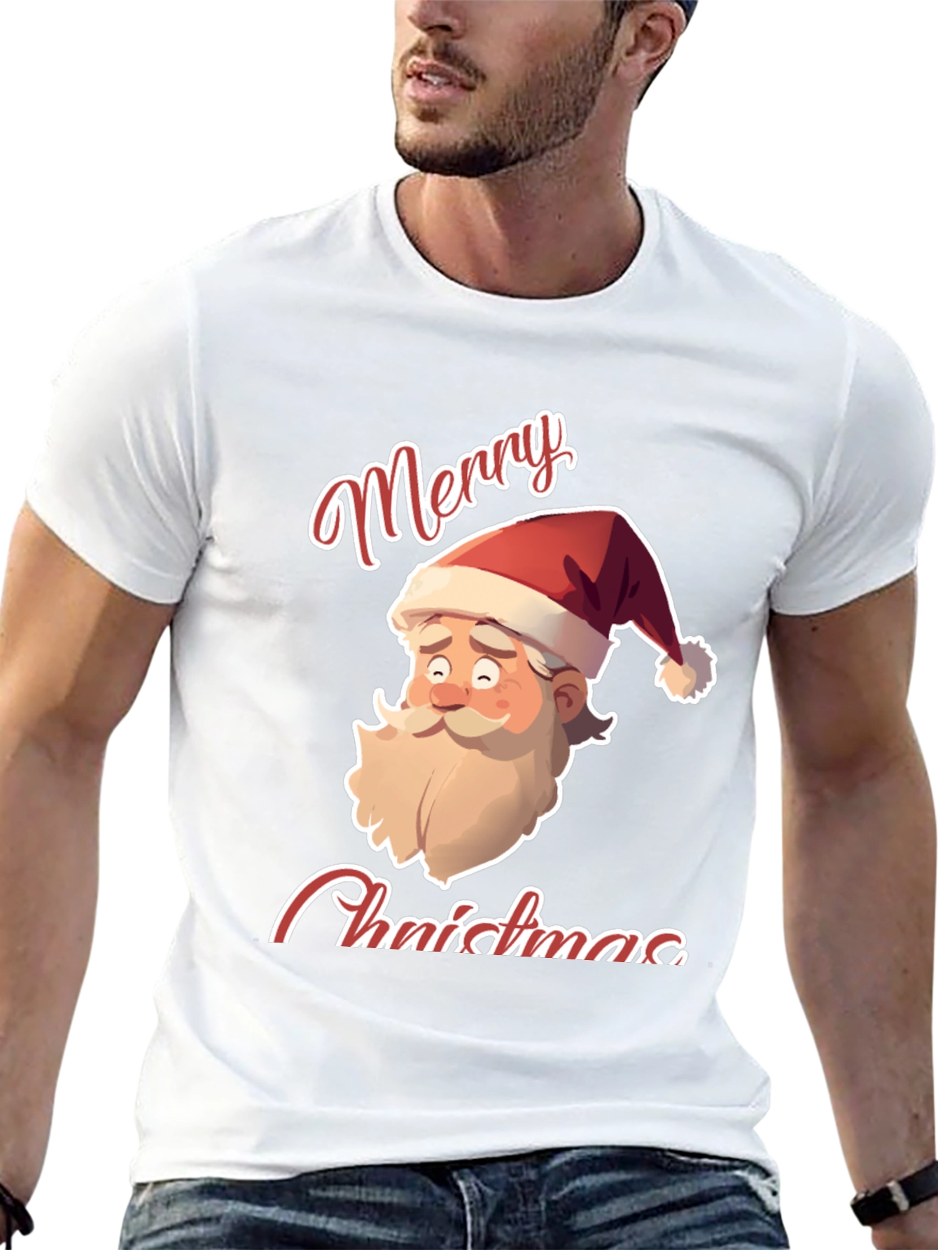 Merry Christmas Santa Tee