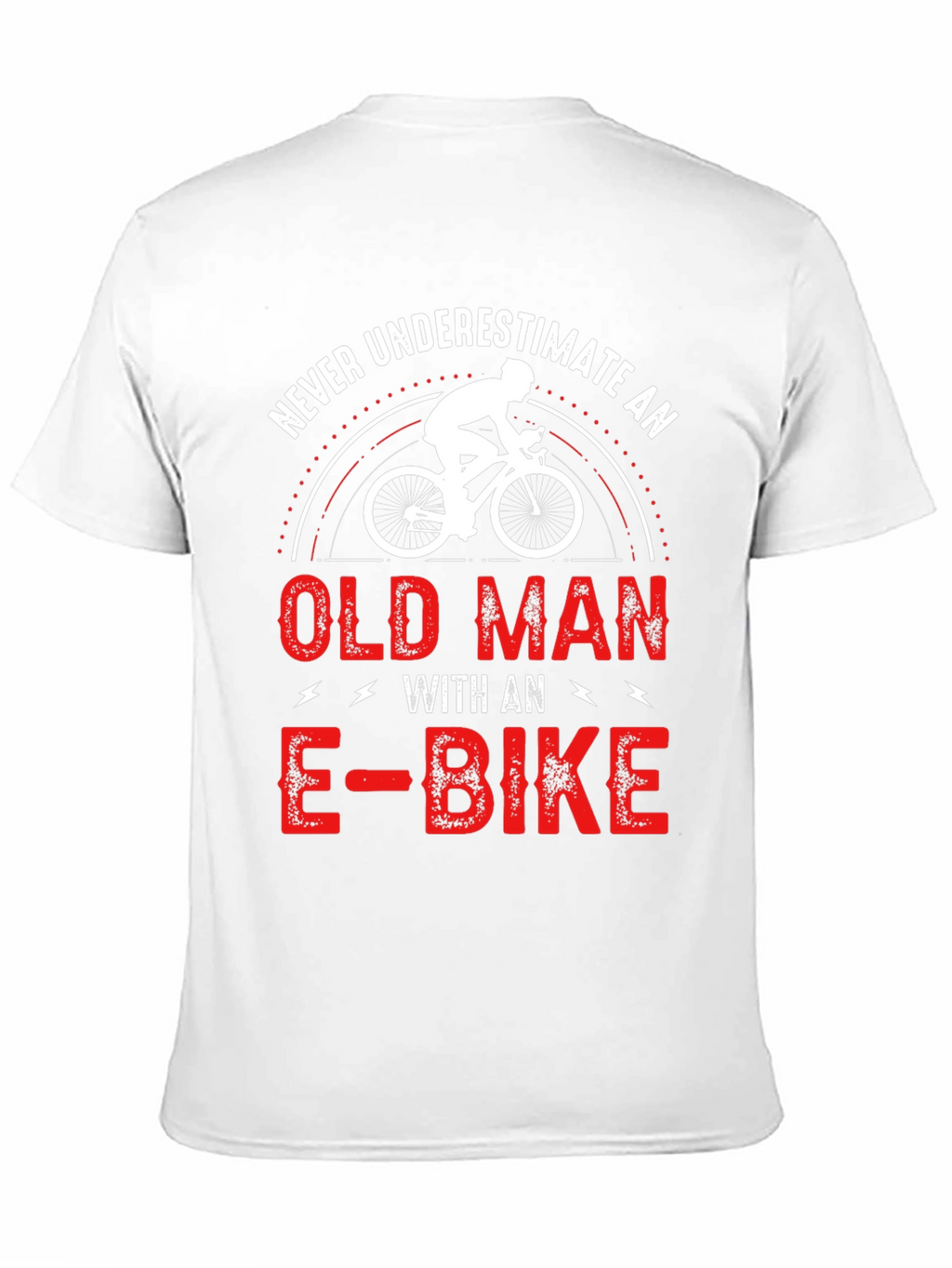 Funny E-Bike Old Man T-Shirt