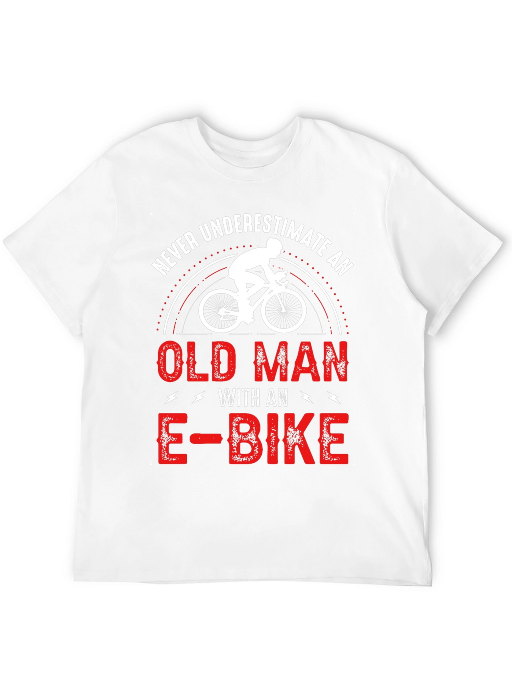 Funny E-Bike Old Man T-Shirt