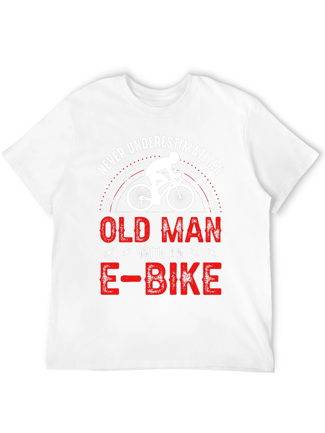 Funny E-Bike Old Man T-Shirt