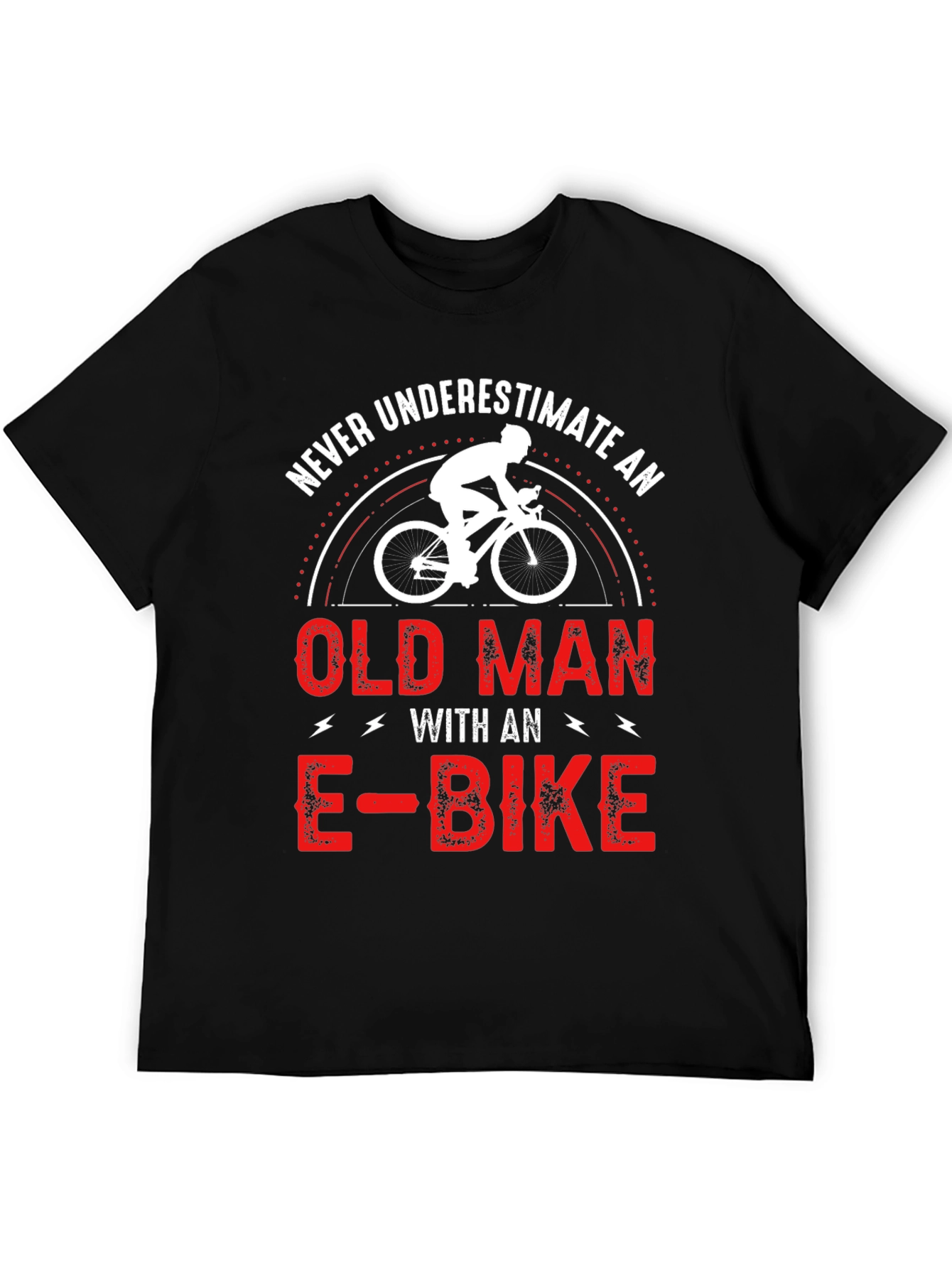 Funny E-Bike Old Man T-Shirt