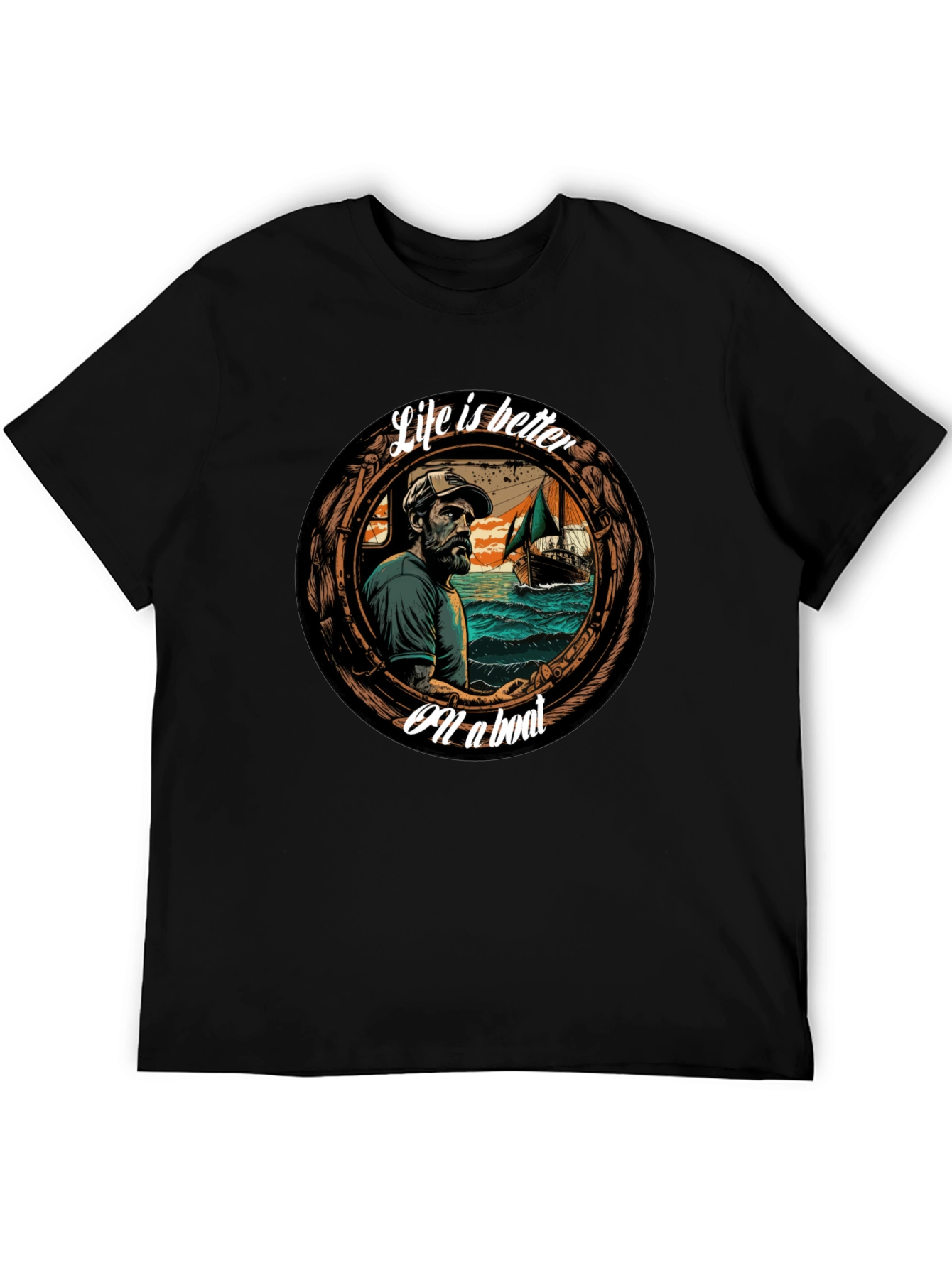 Life is Better on a Boat Graphic Tee