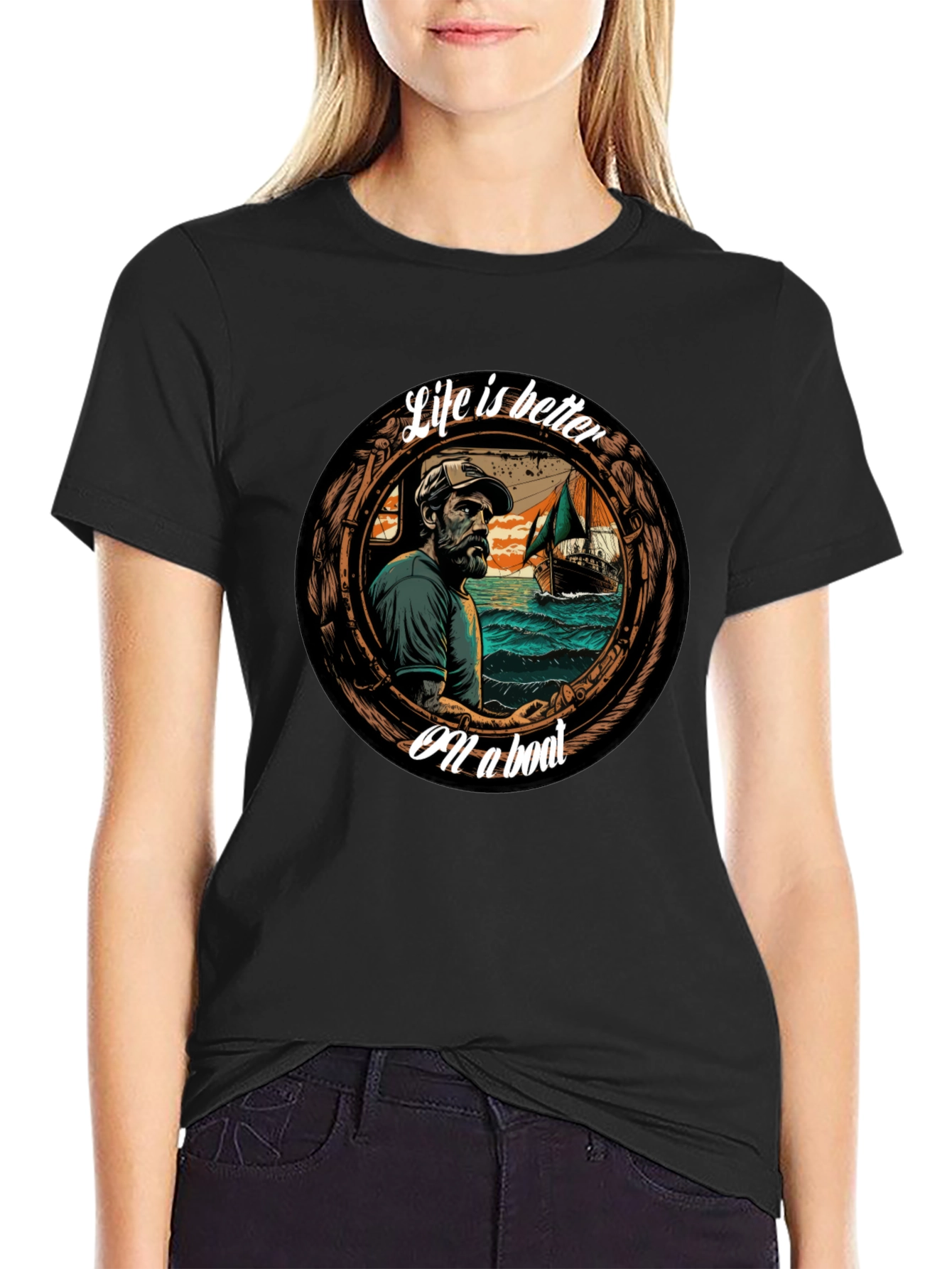 Life is Better on a Boat Graphic Tee