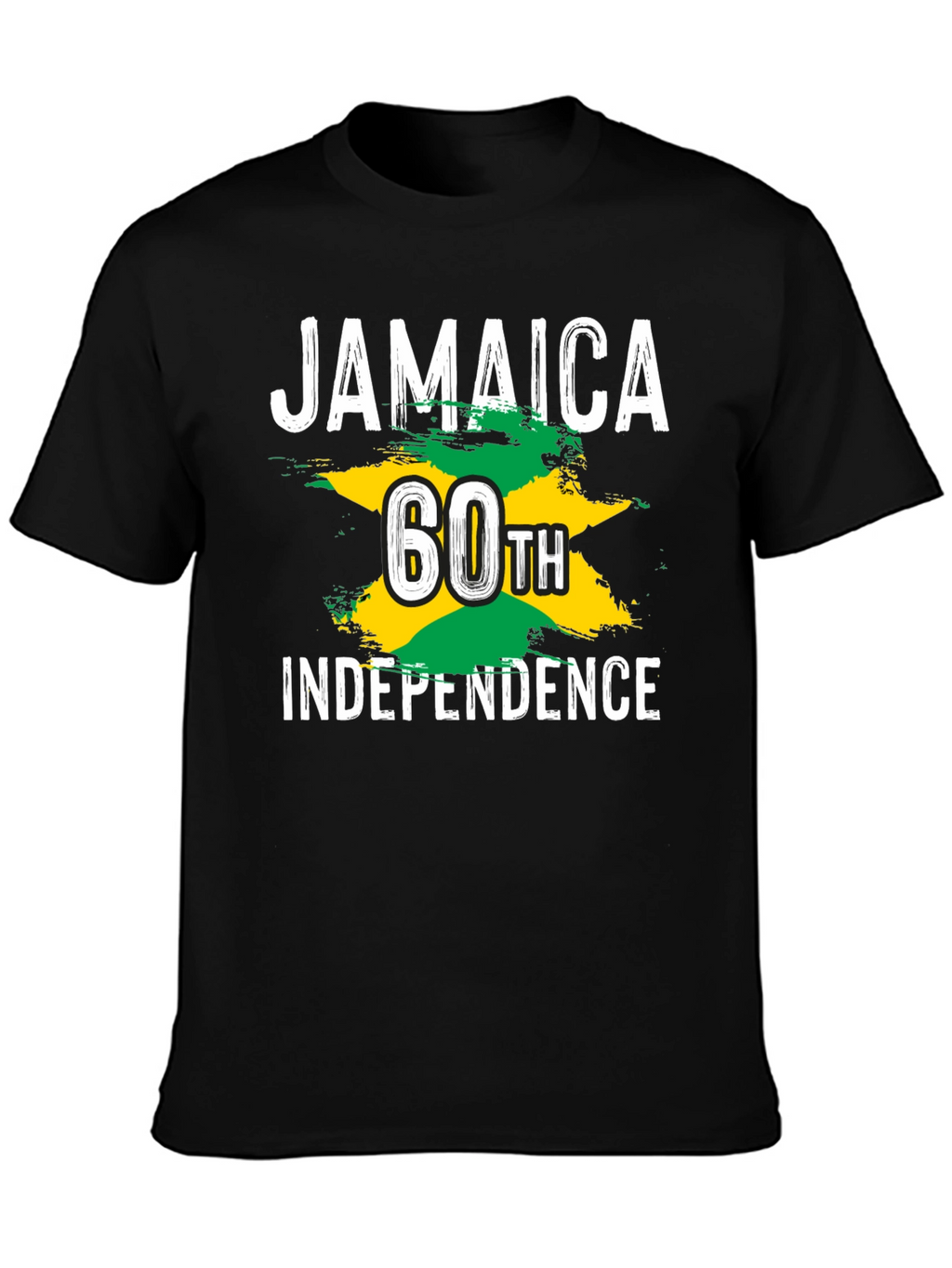 Jamaica 60th Independence Black T-Shirt