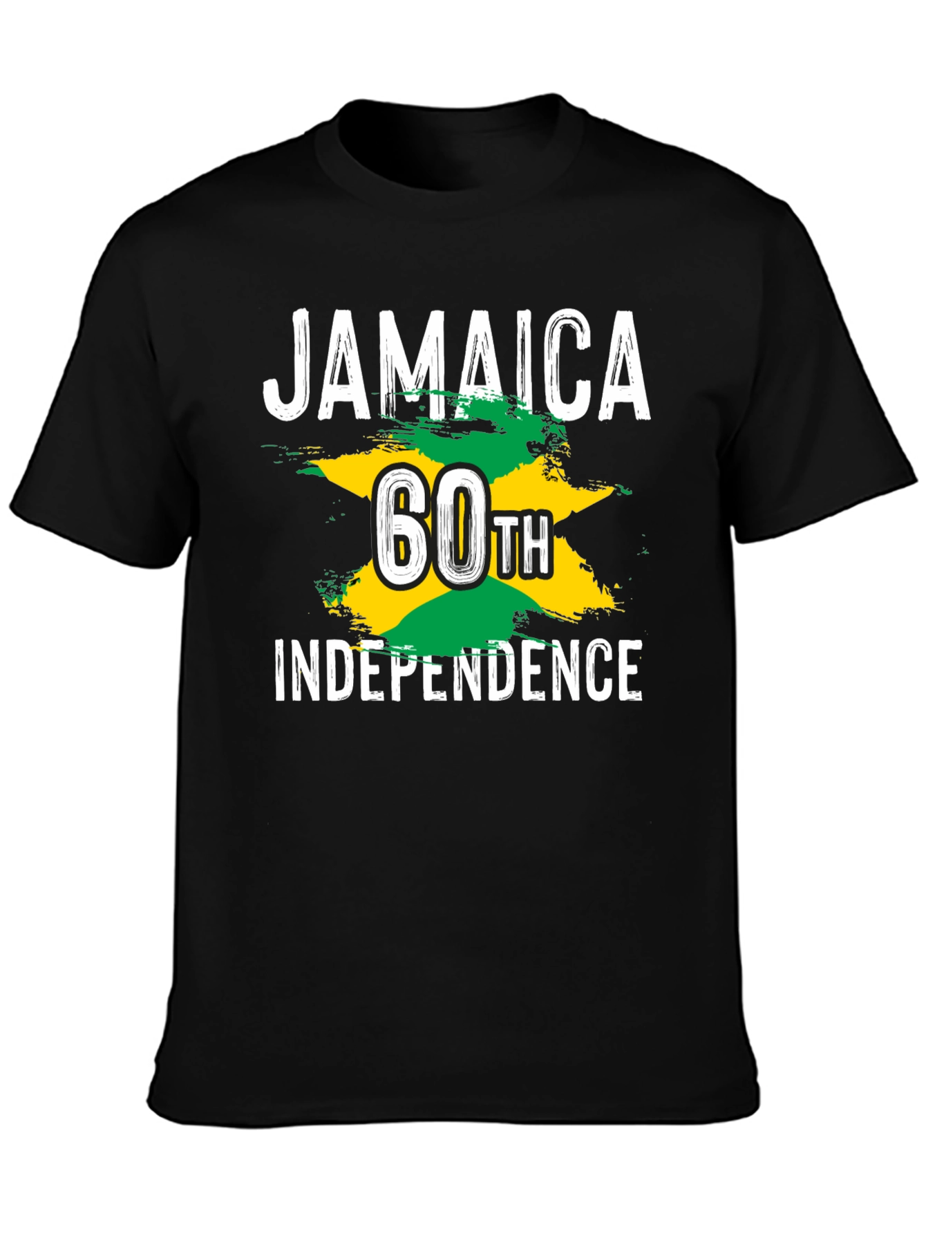 Jamaica 60th Independence Black T-Shirt