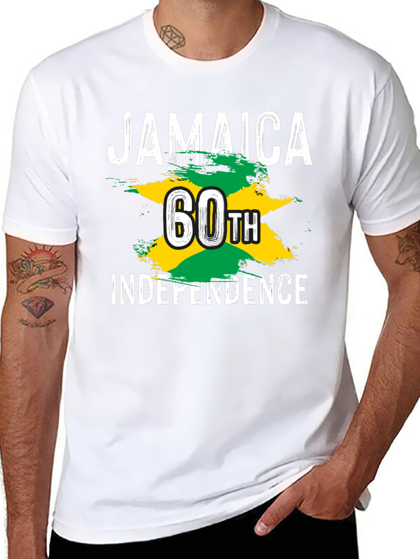 Jamaica 60th Independence Black T-Shirt