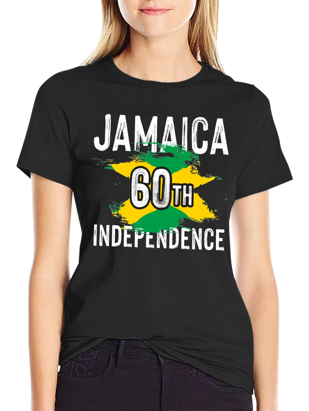 Jamaica 60th Independence Black T-Shirt