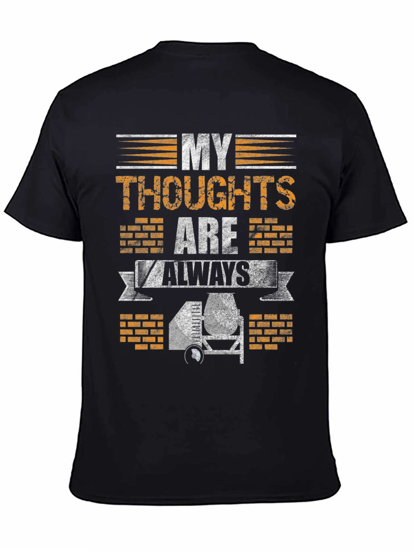 Construction Worker Humor T-Shirt: Always on the Job