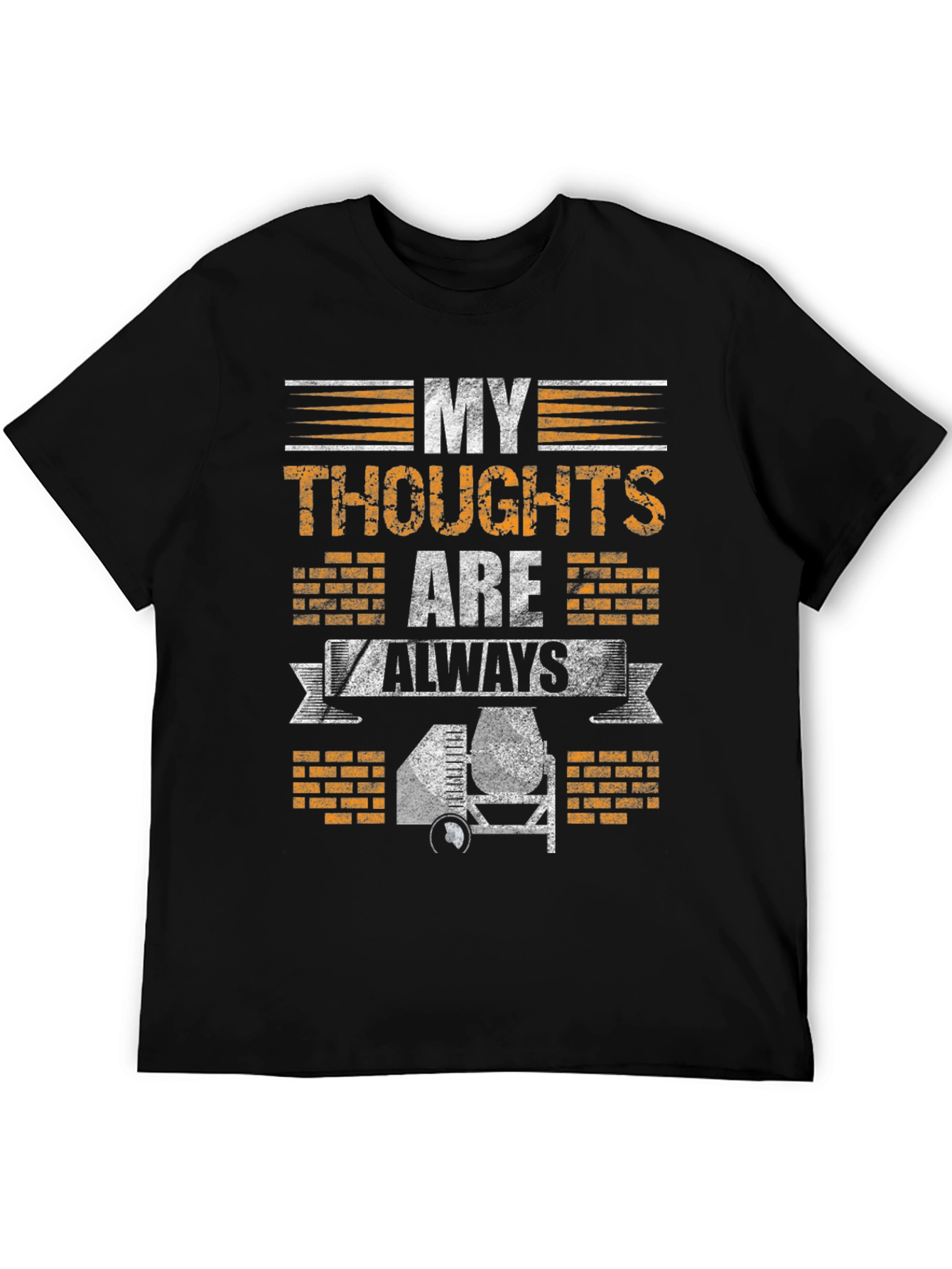Construction Worker Humor T-Shirt: Always on the Job