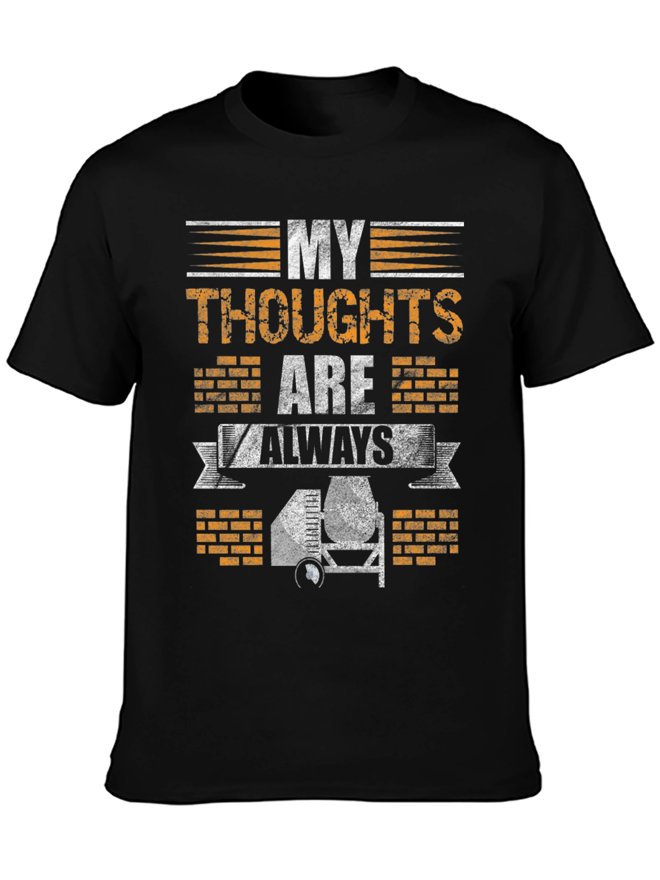 Construction Worker Humor T-Shirt: Always on the Job