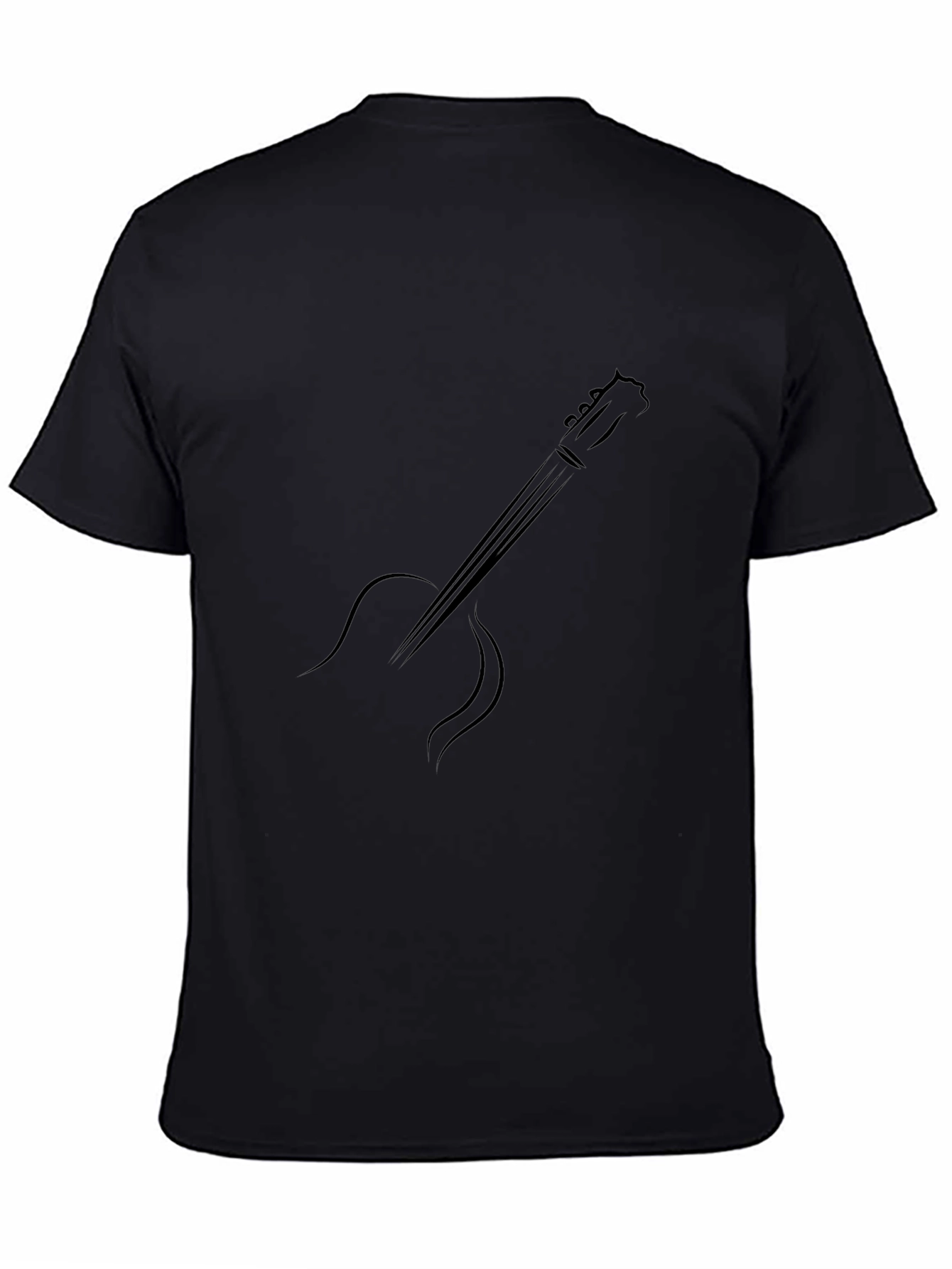 Guitar Graphic Tee - Stylish Musician T-Shirt
