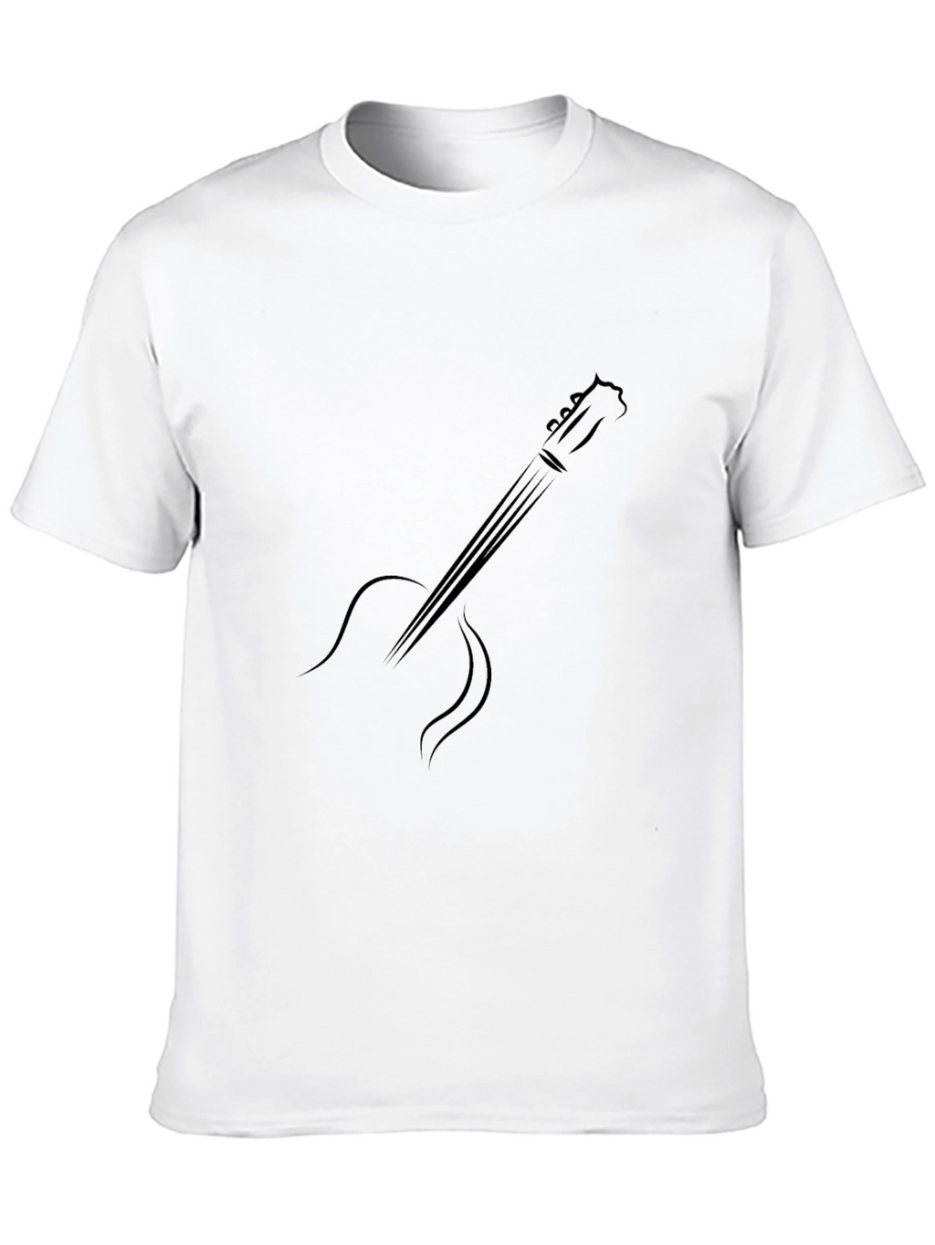 Guitar Graphic Tee - Stylish Musician T-Shirt