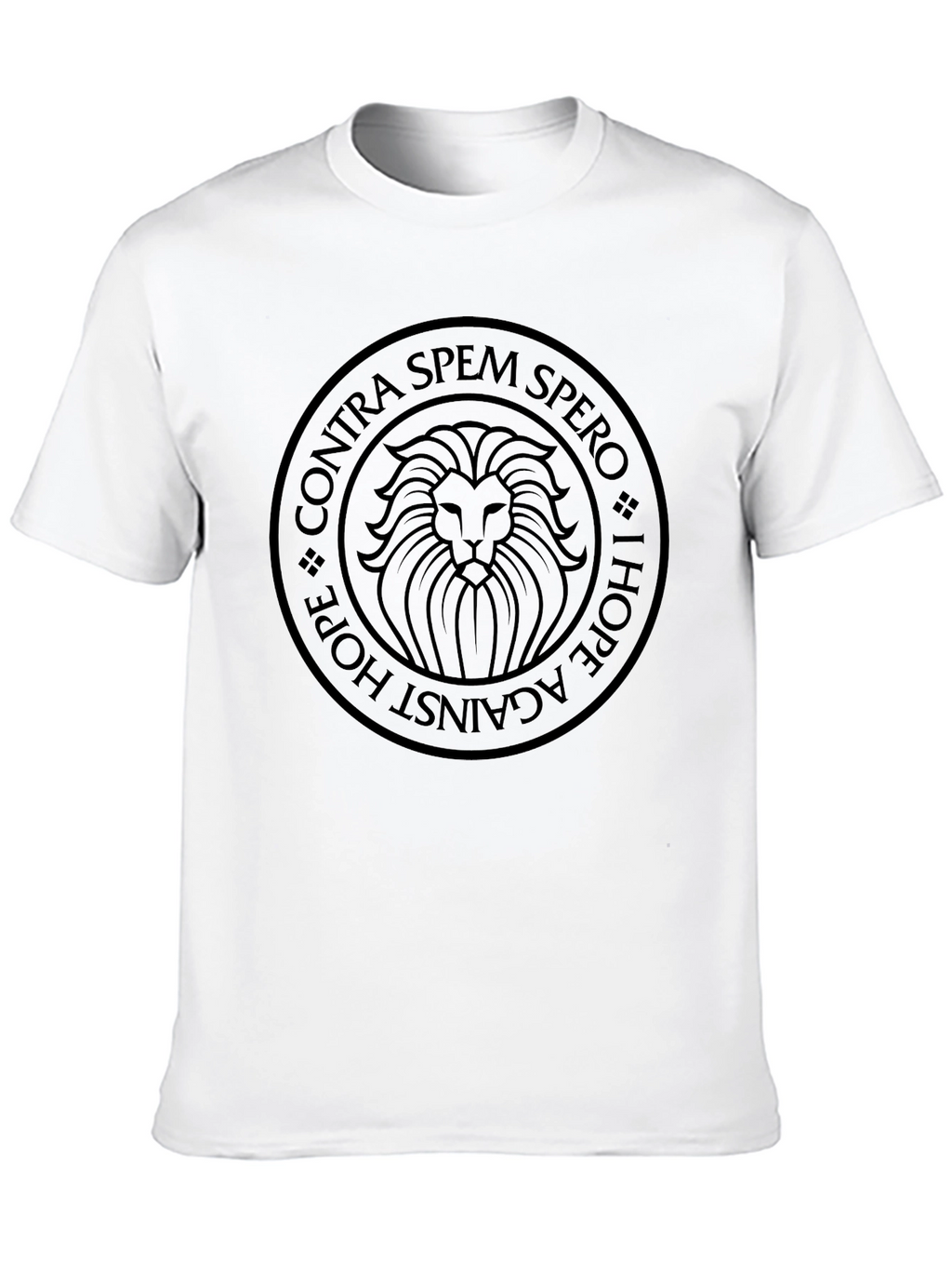 Contra Spem Spero Lion Graphic Tee