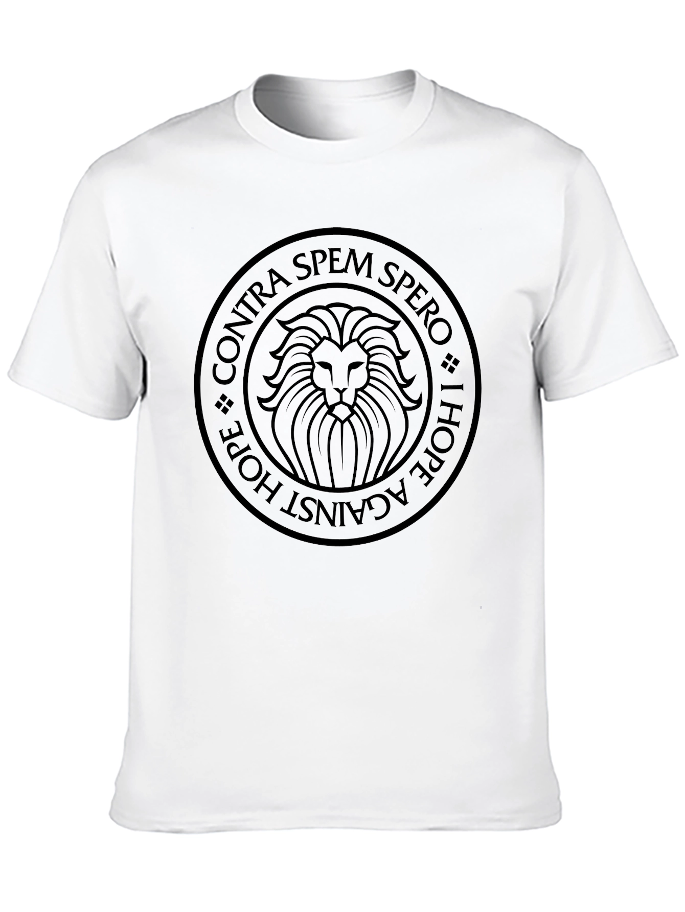 Contra Spem Spero Lion Graphic Tee