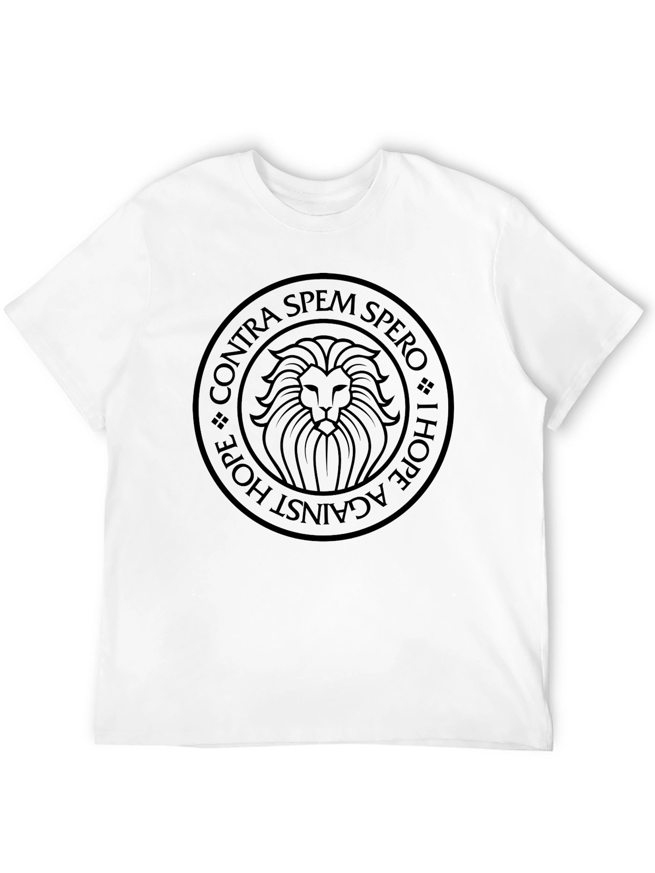 Contra Spem Spero Lion Graphic Tee