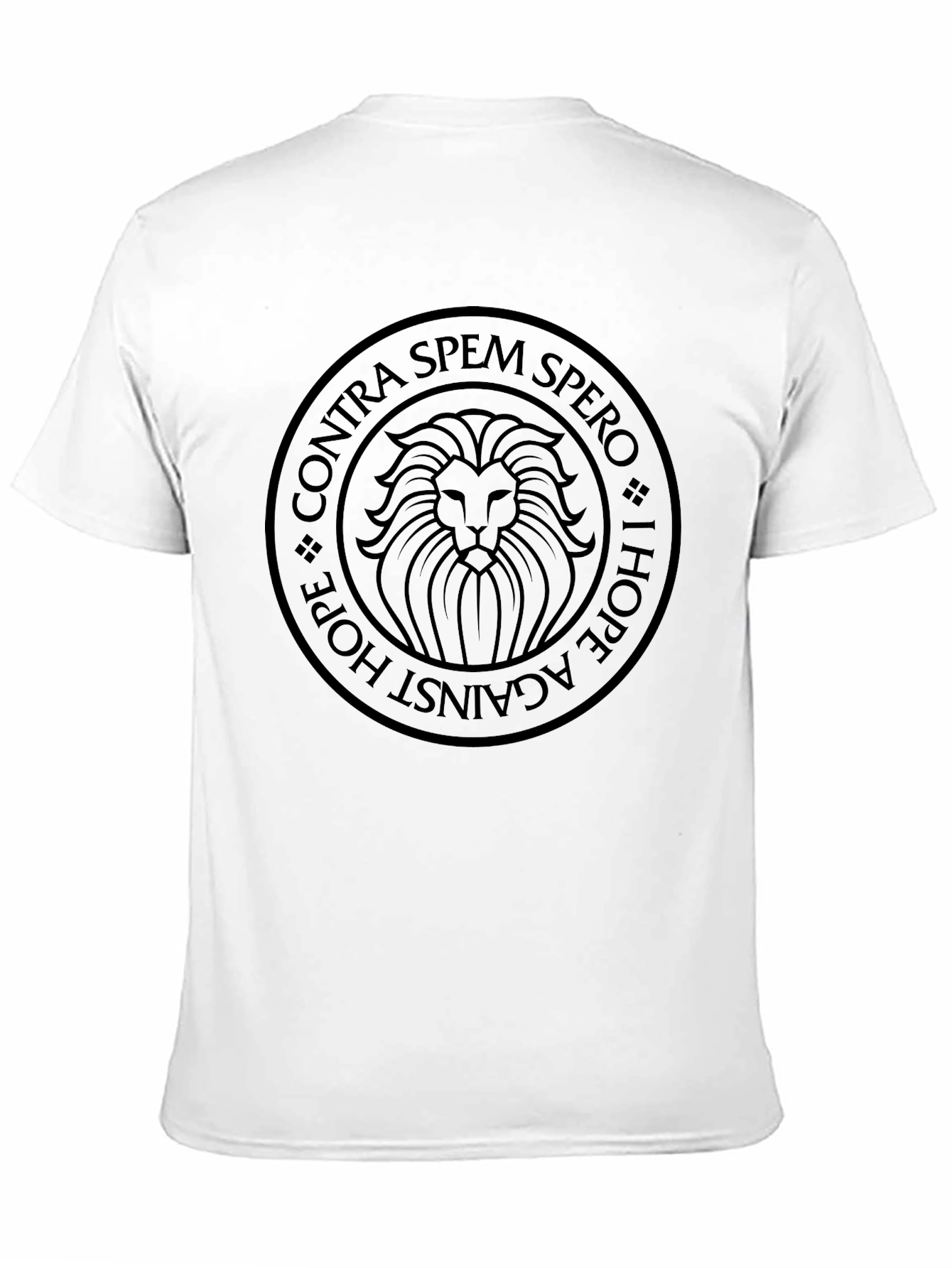 Contra Spem Spero Lion Graphic Tee