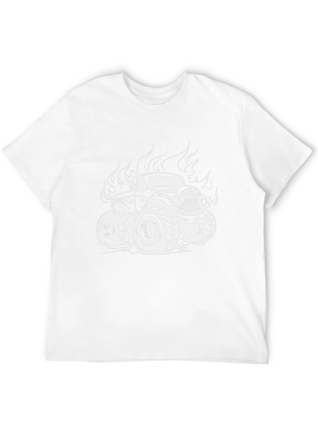 Monster Truck Tee - Black Graphic T-Shirt