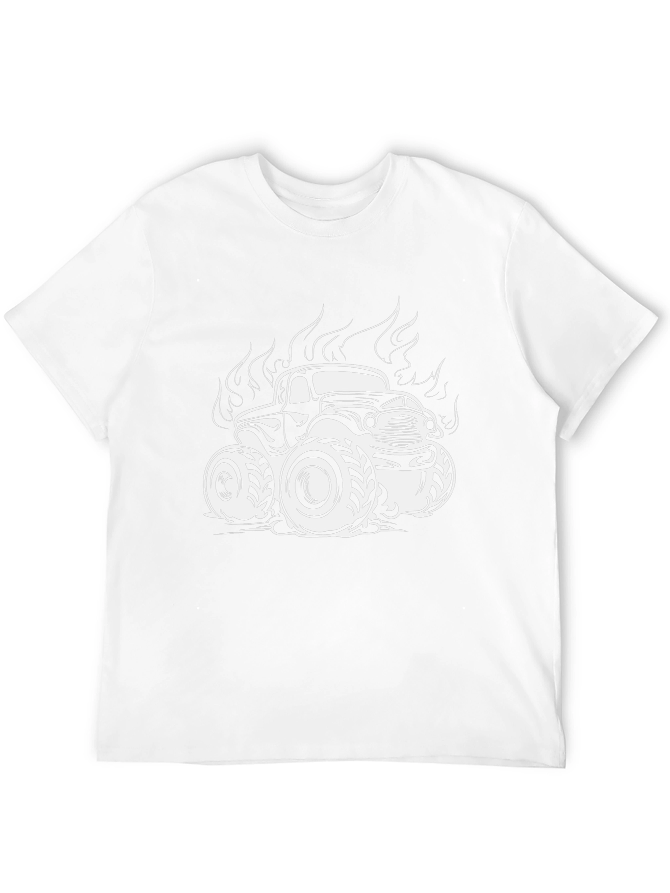 Monster Truck Tee - Black Graphic T-Shirt