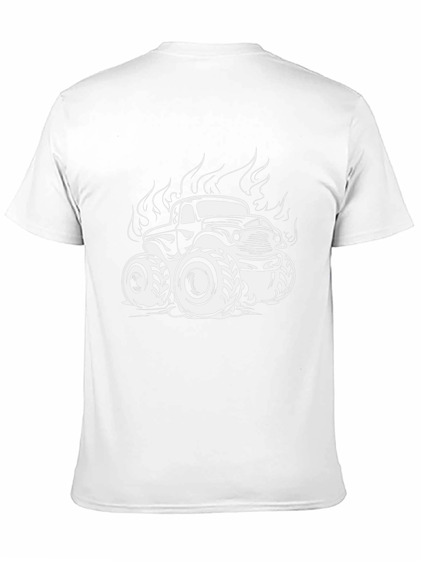 Monster Truck Tee - Black Graphic T-Shirt