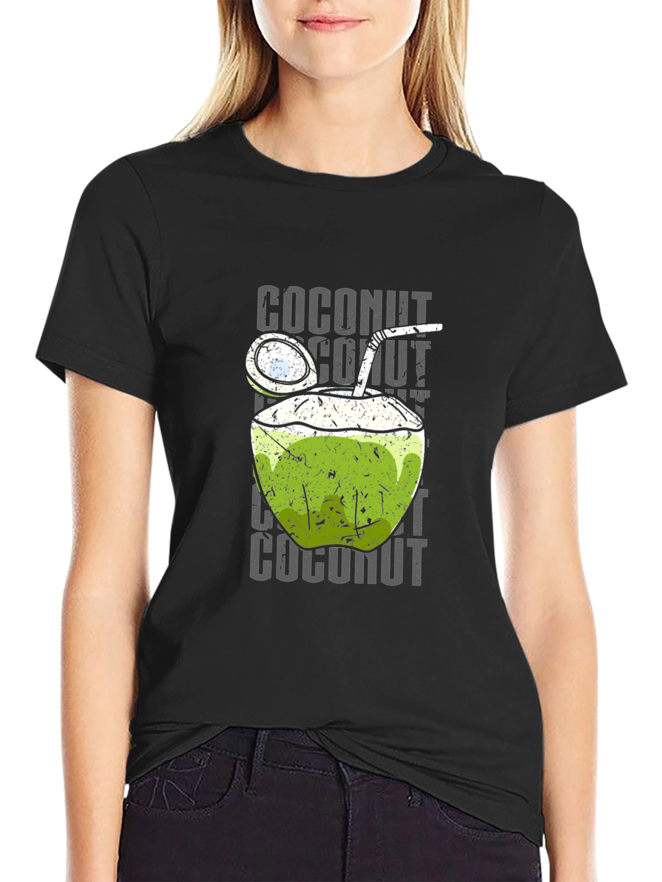 Coconut Drink T-Shirt - Refreshing Summer Style