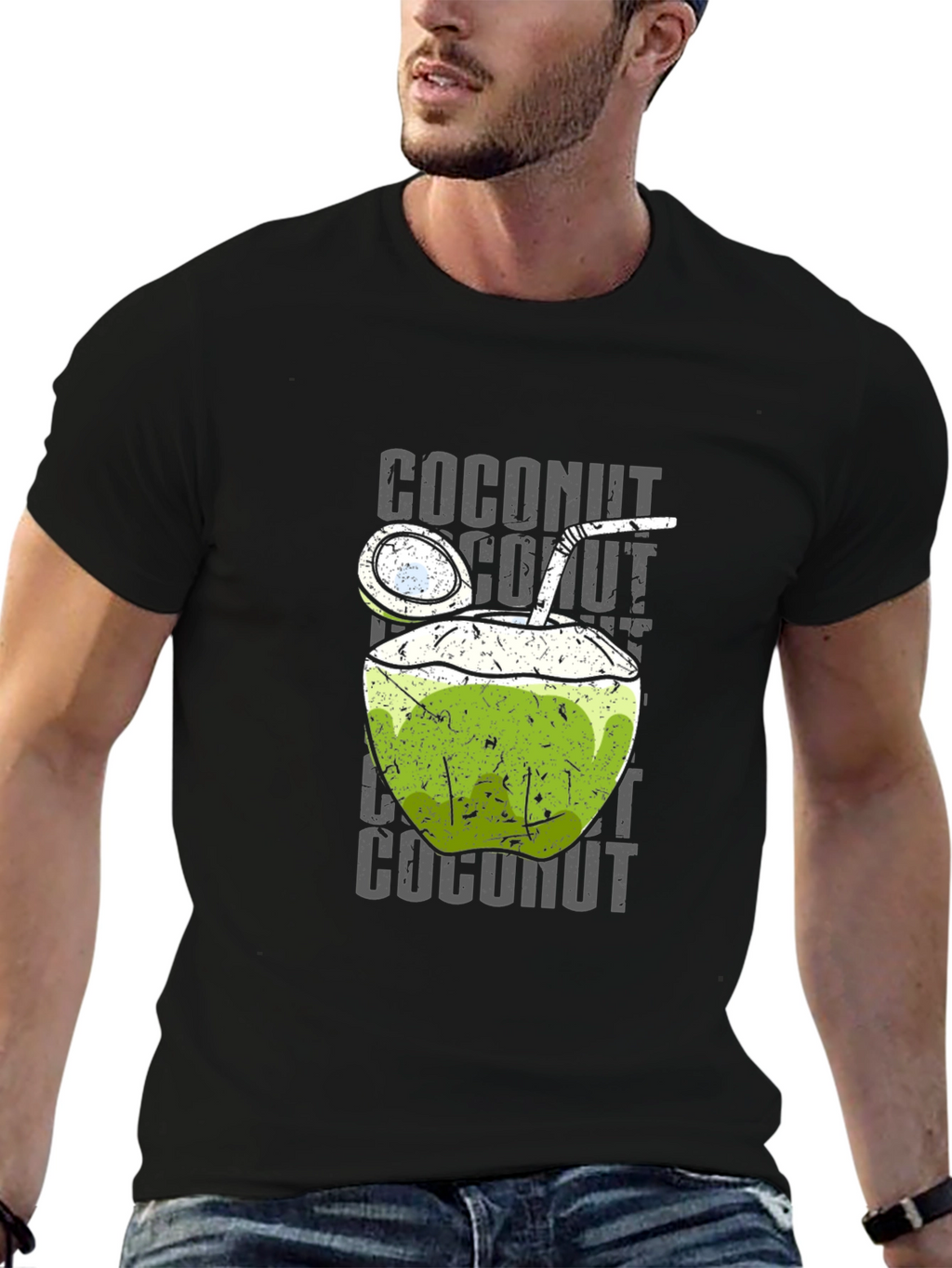 Coconut Drink T-Shirt - Refreshing Summer Style